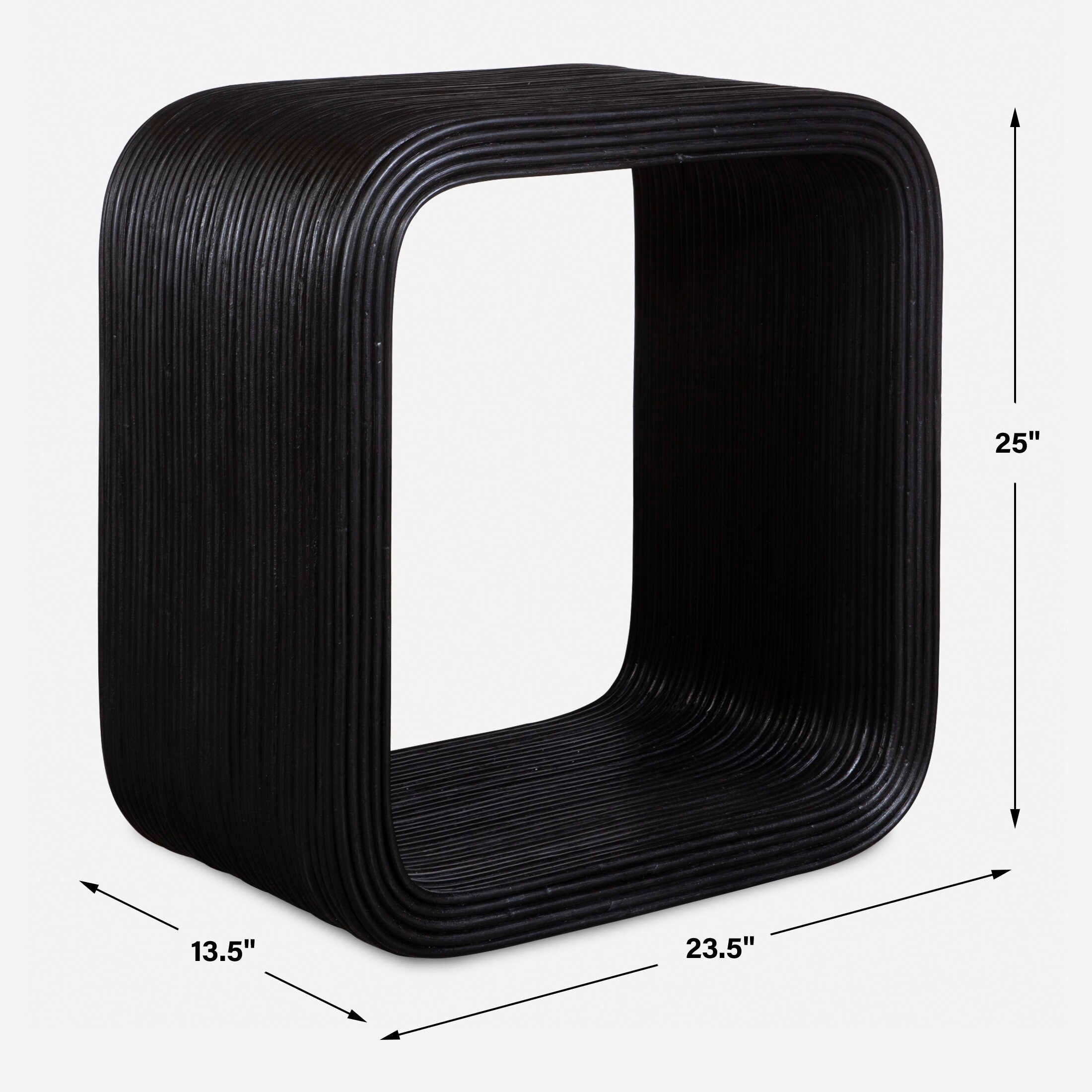 Uttermost Compton Rattan Side Table