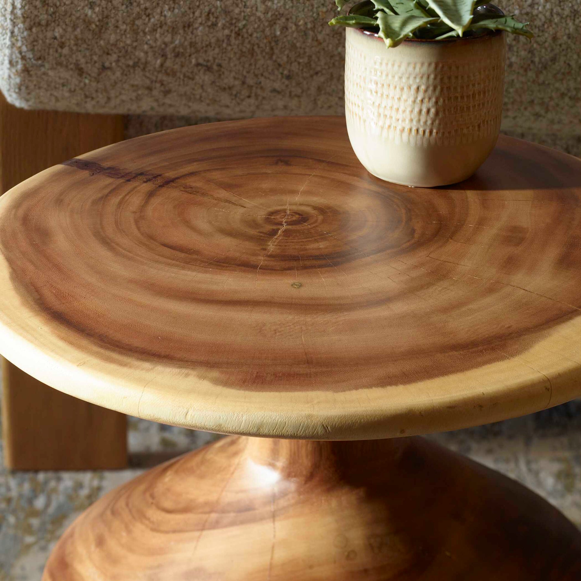 Uttermost Lynx Hourglass Accent Table