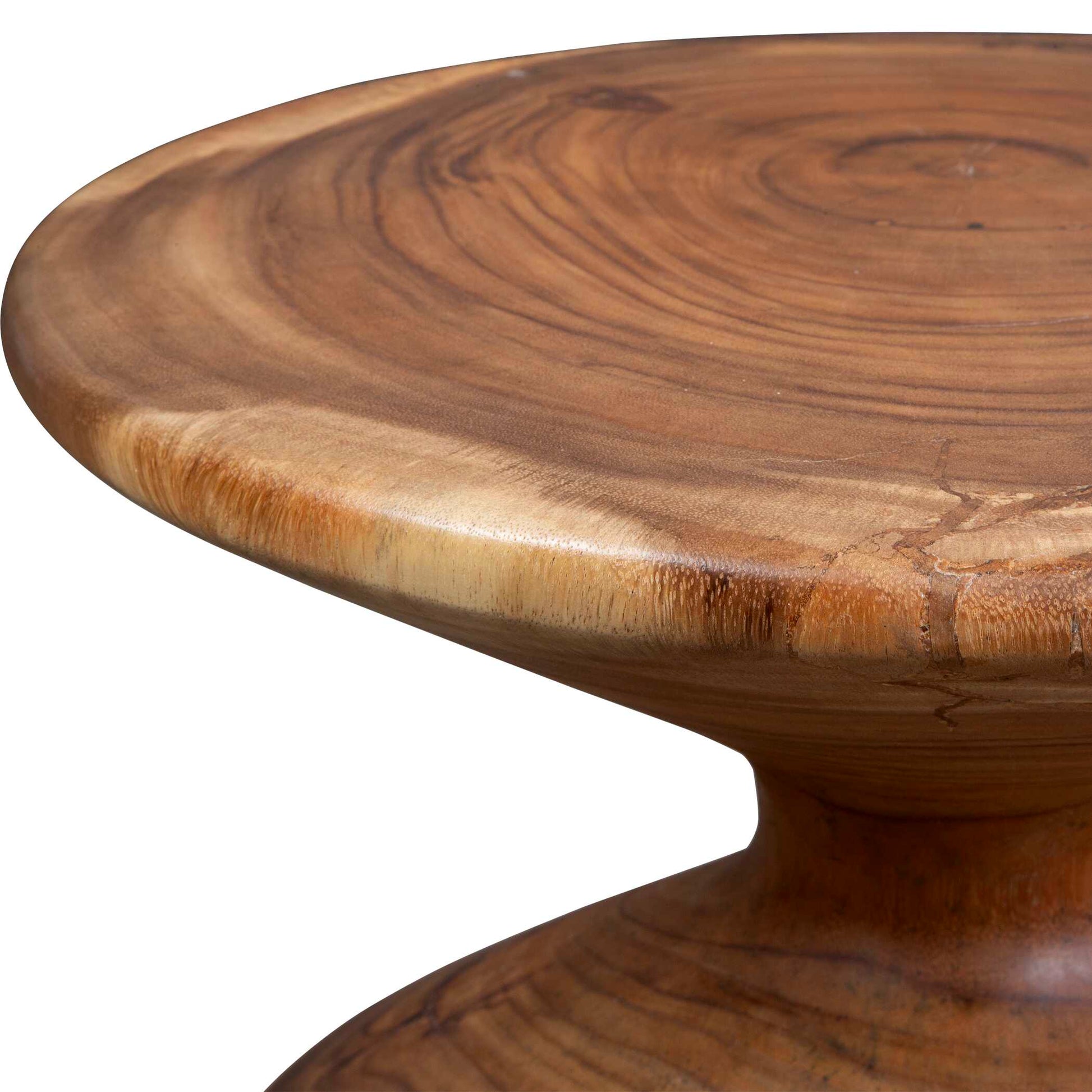 Uttermost Lynx Hourglass Accent Table