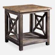 Uttermost Spiro Reclaimed Wood End Table