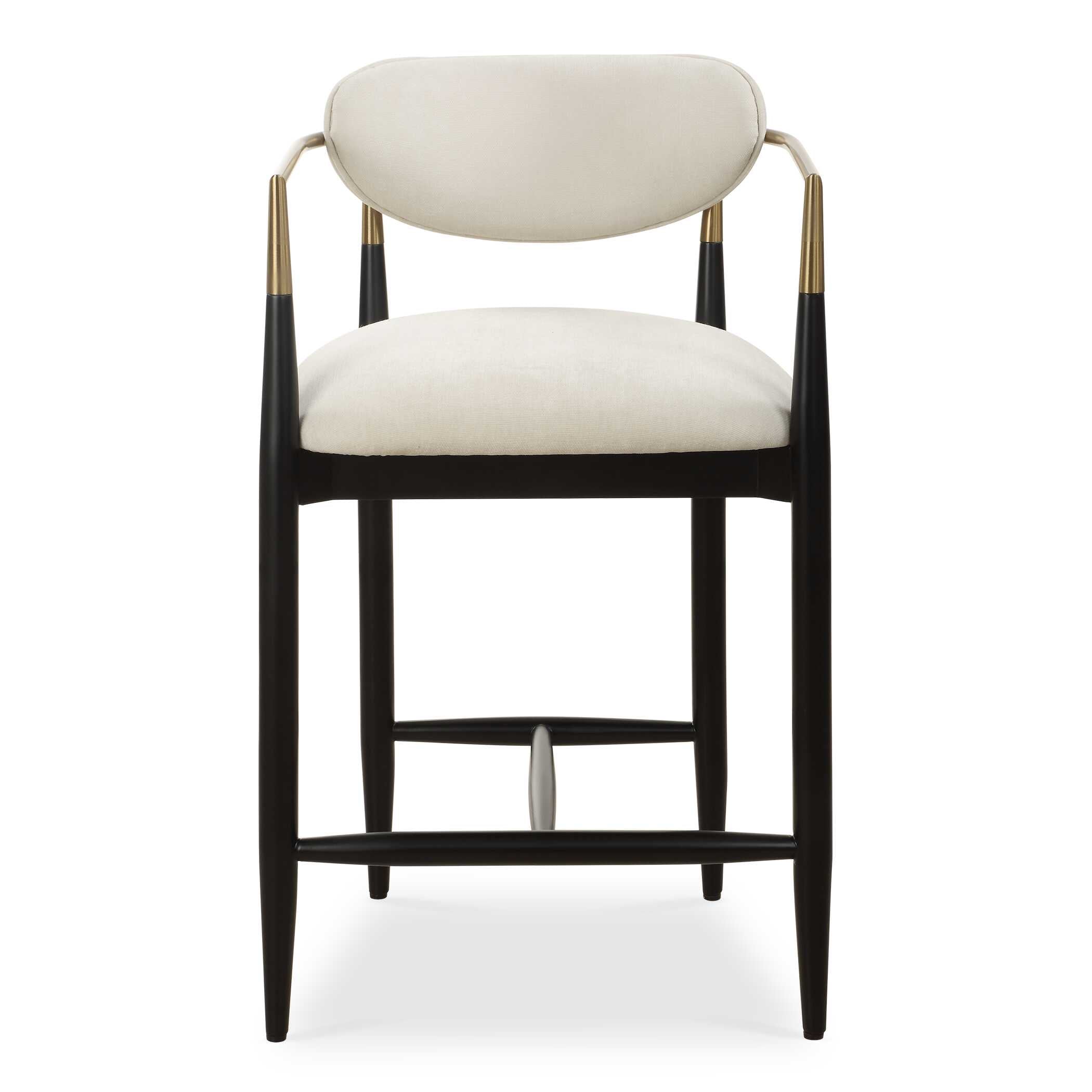 Uttermost Moxie White Counter Stool