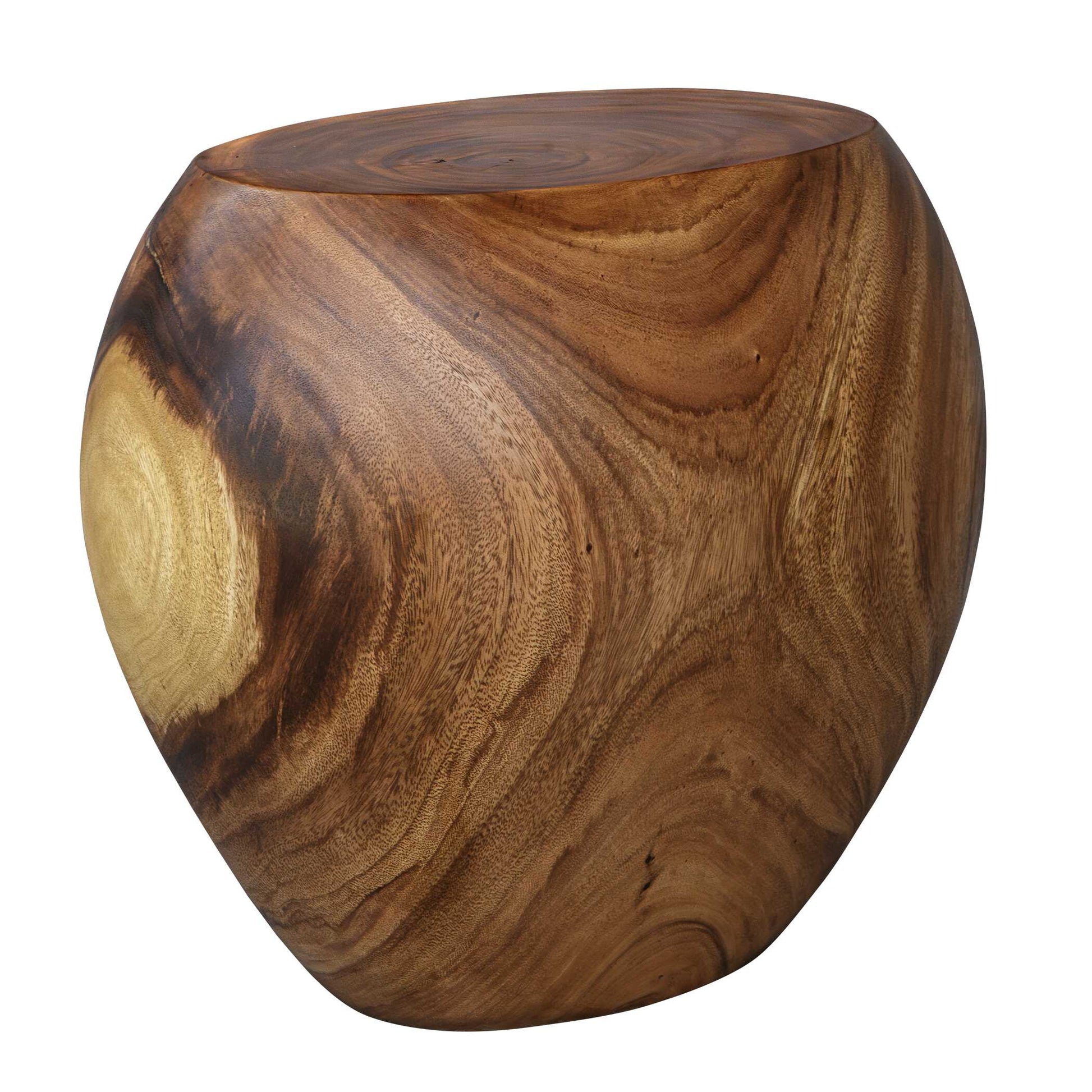 Uttermost Lomas Solid Wood Accent Stool