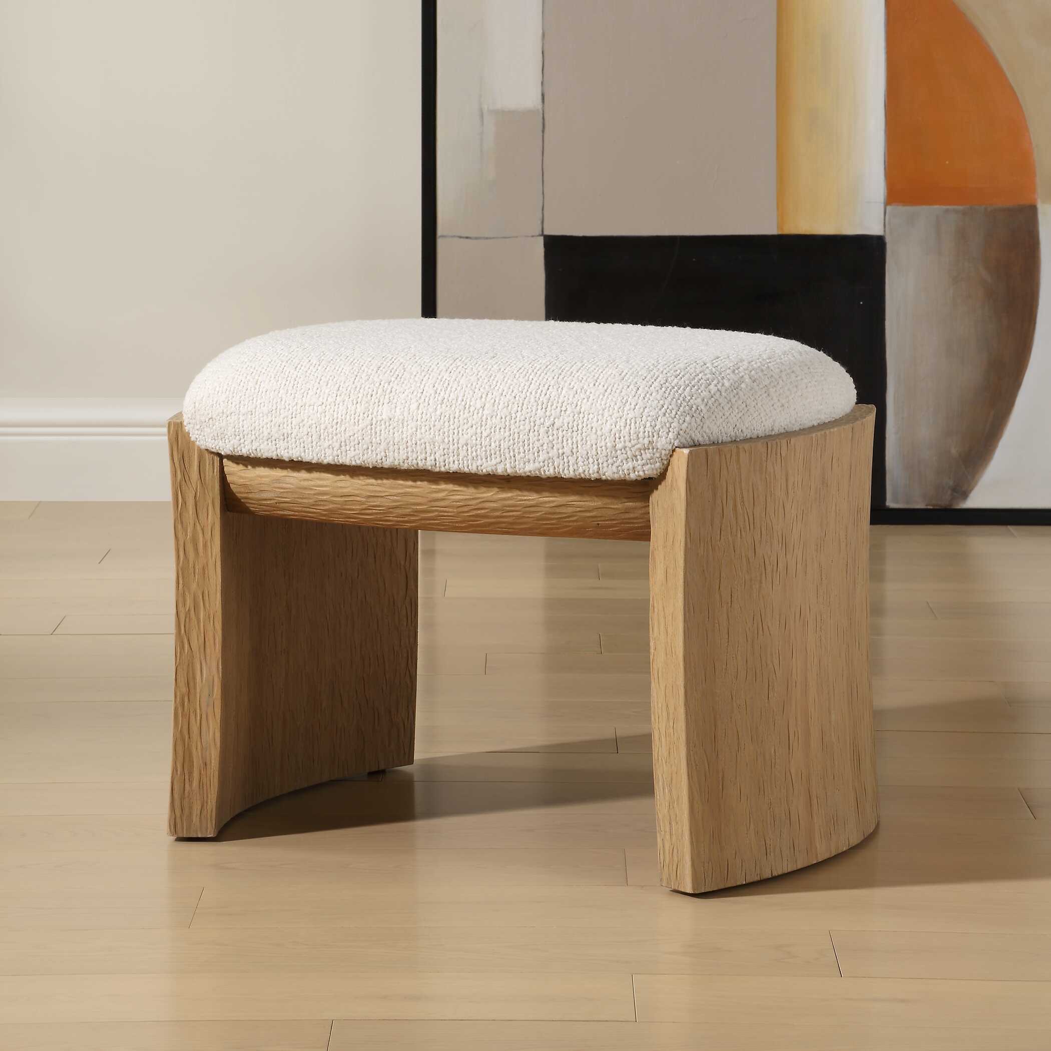 Uttermost Port Natural Small Bench
