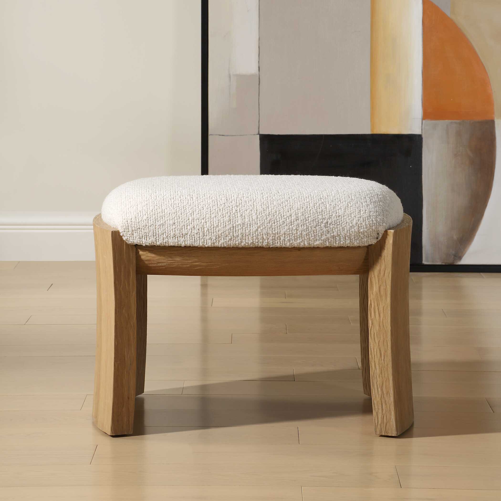 Uttermost Port Natural Small Bench
