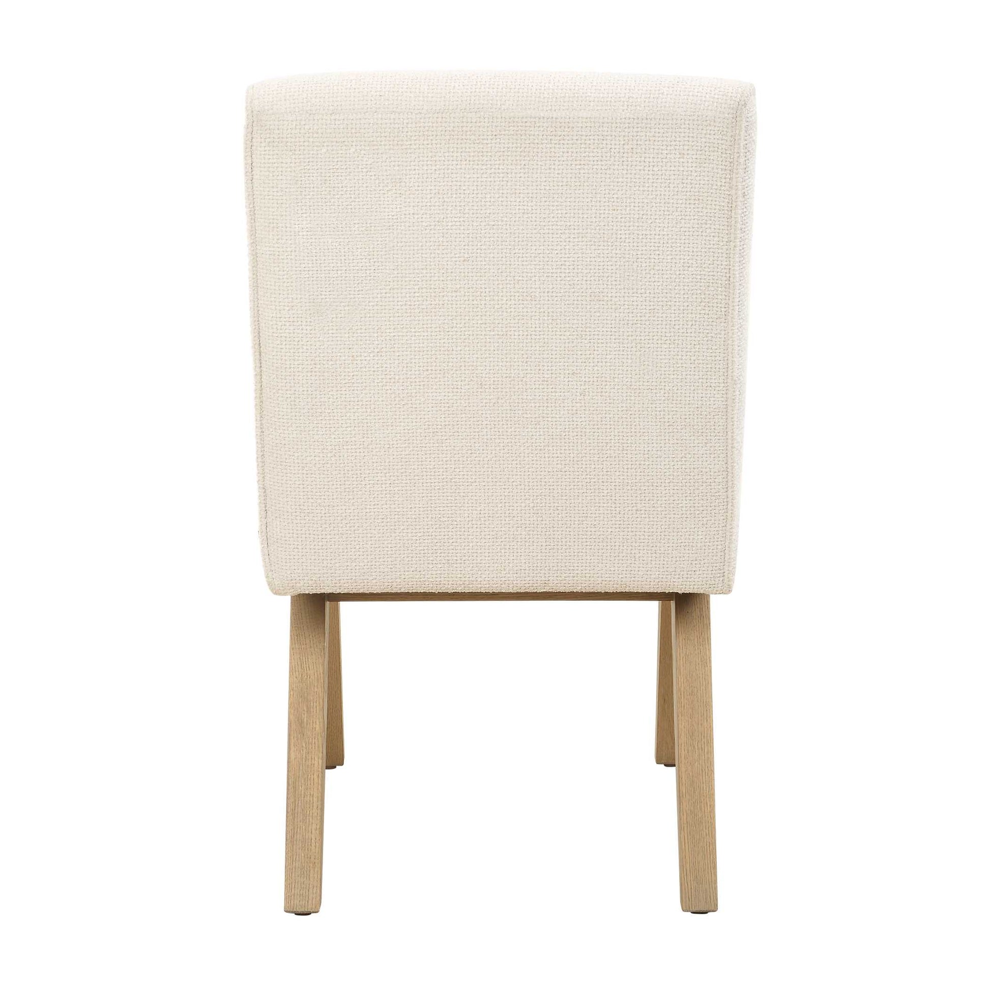 Uttermost Blakely White Armless Dining Chair