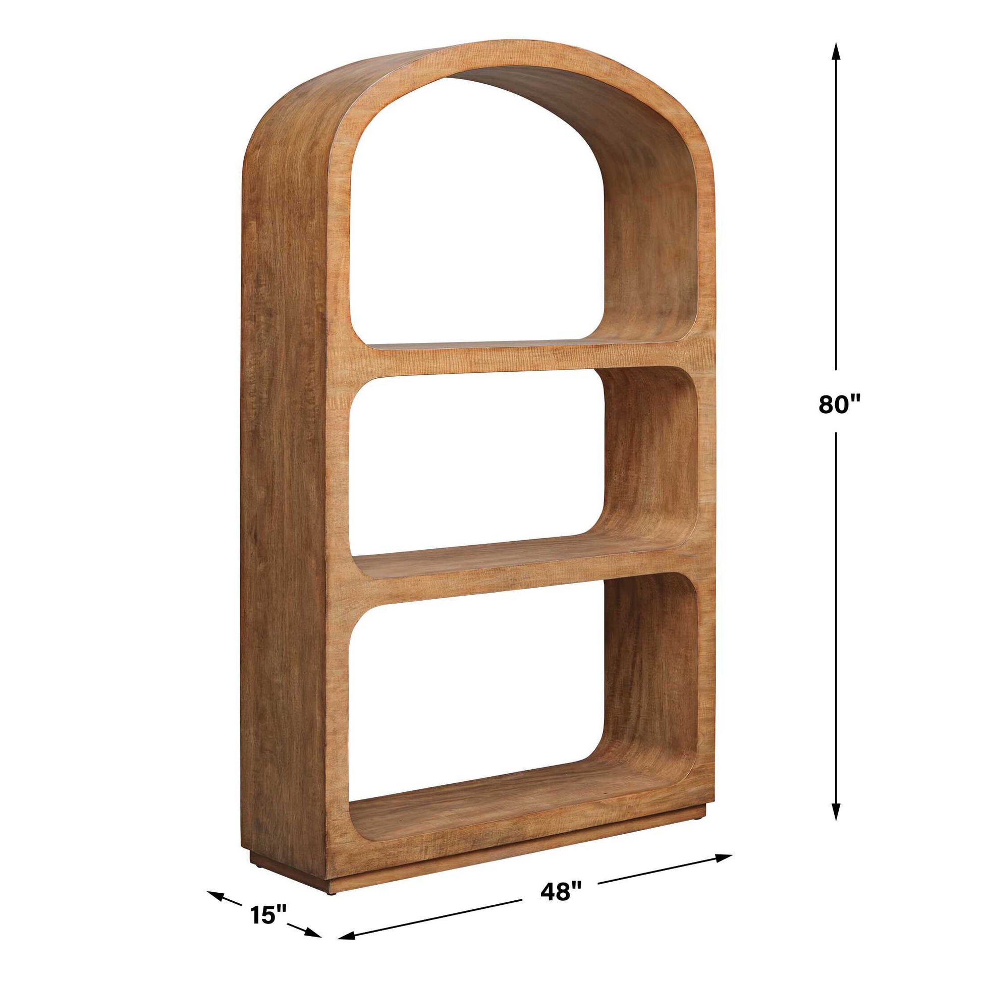 Uttermost Achley Seamless Wooden Etagere