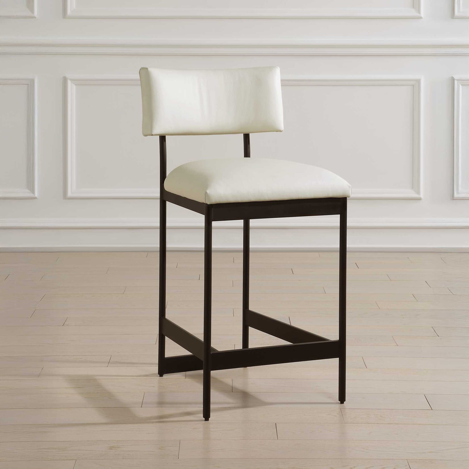Uttermost Apsley Black Counter Stool
