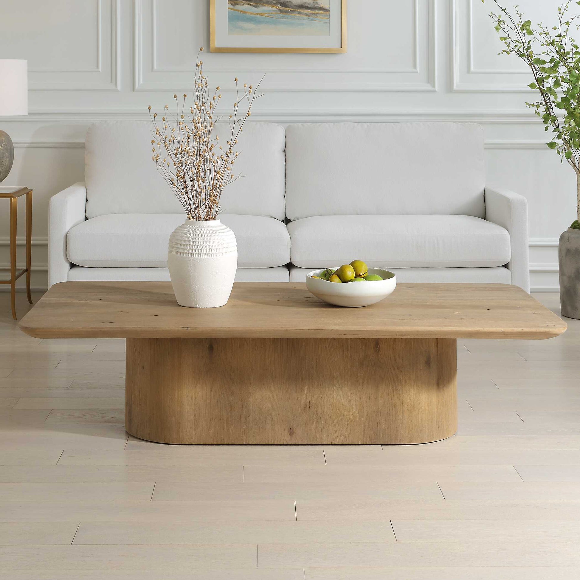 Uttermost Camerlin Oak Coffee Table