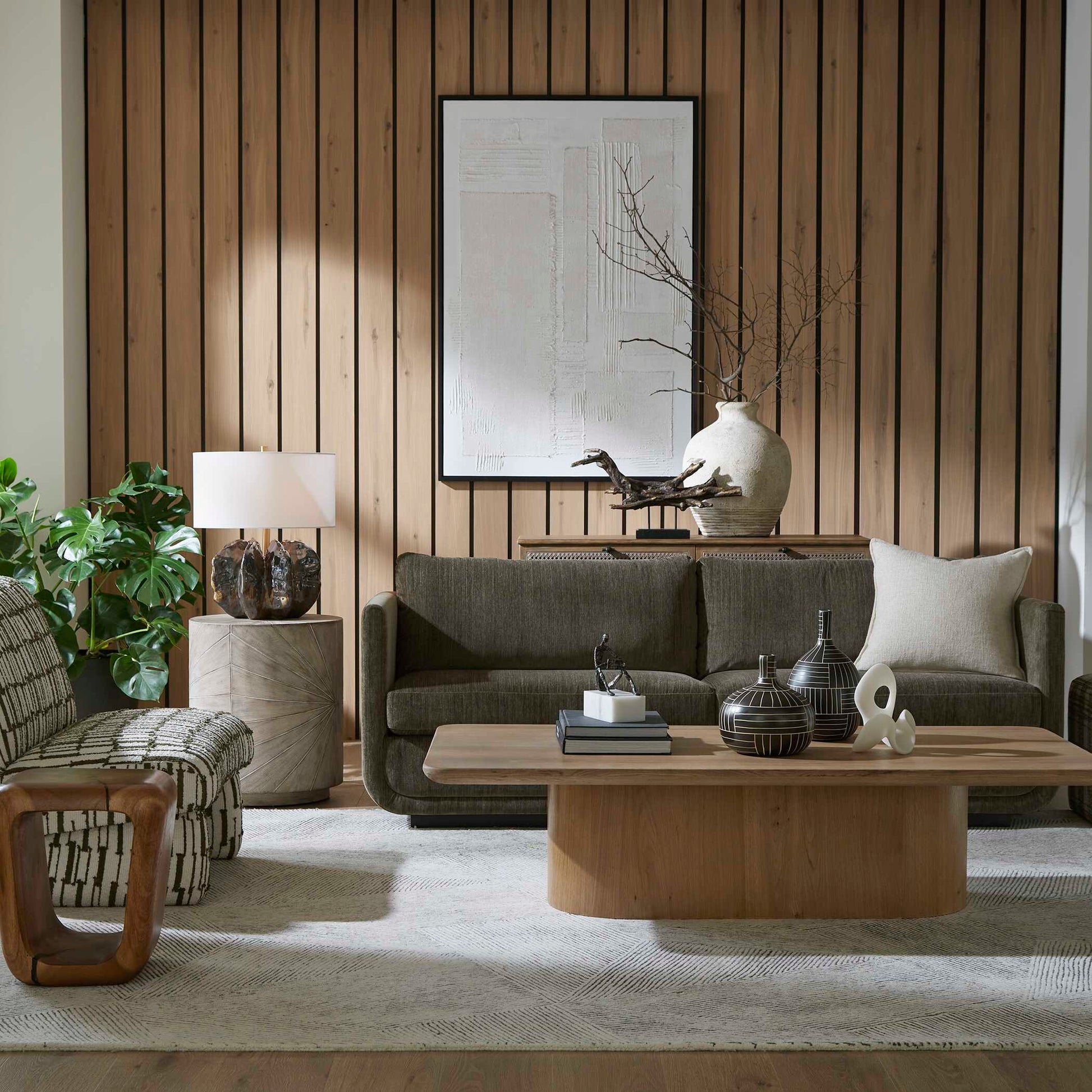 Uttermost Camerlin Oak Coffee Table
