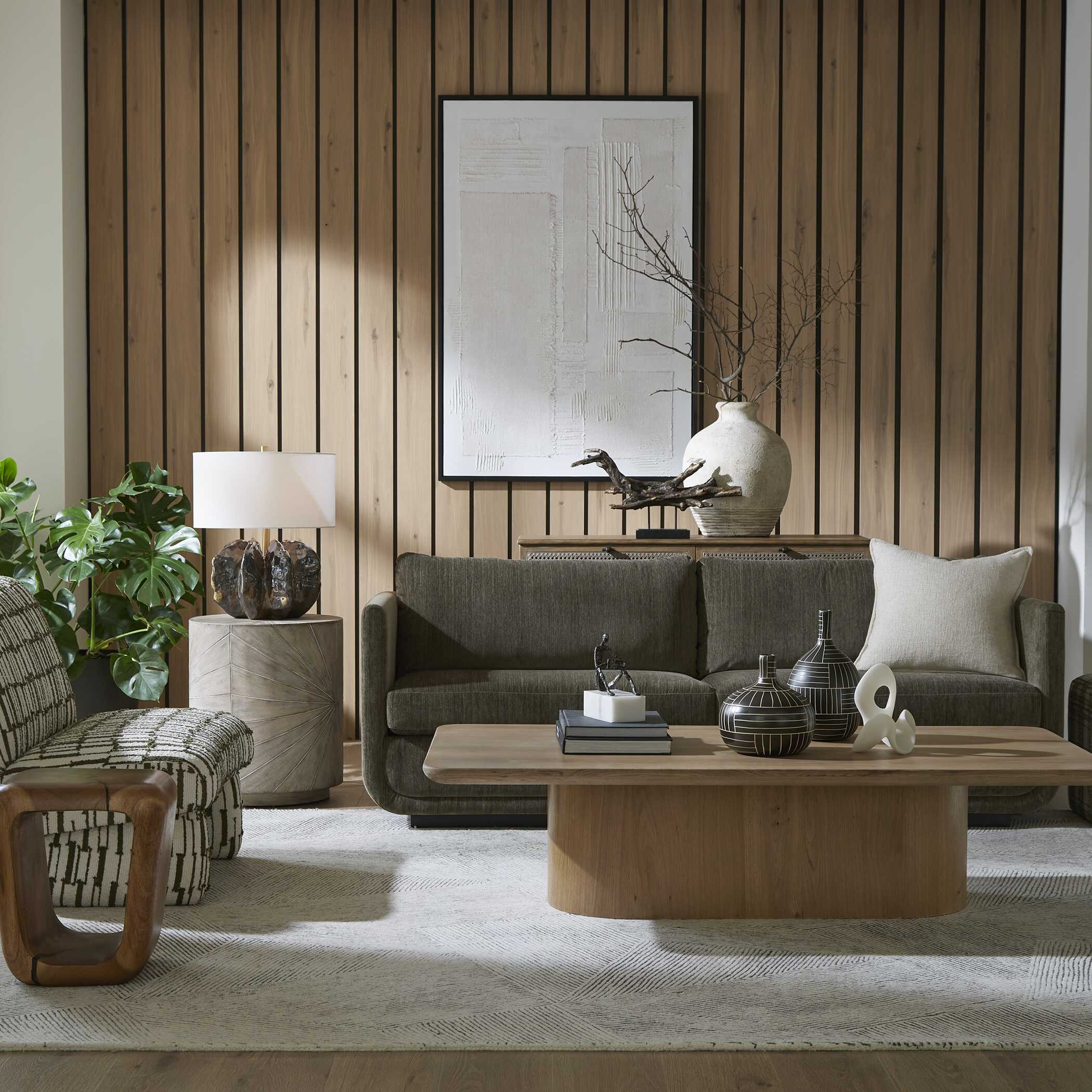Uttermost Camerlin Oak Coffee Table