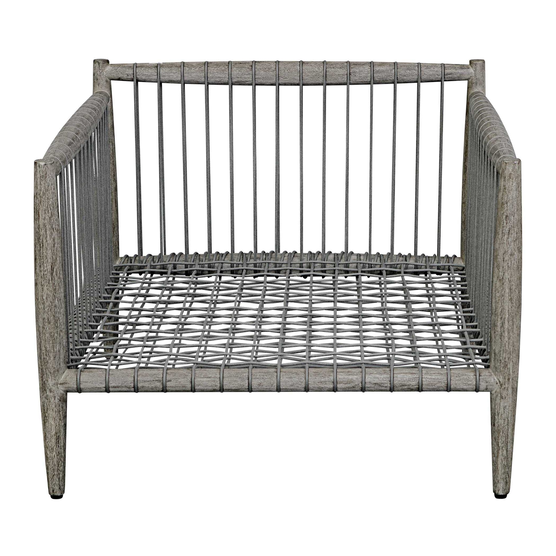Uttermost Borneo White Outdoor Lounge Chair