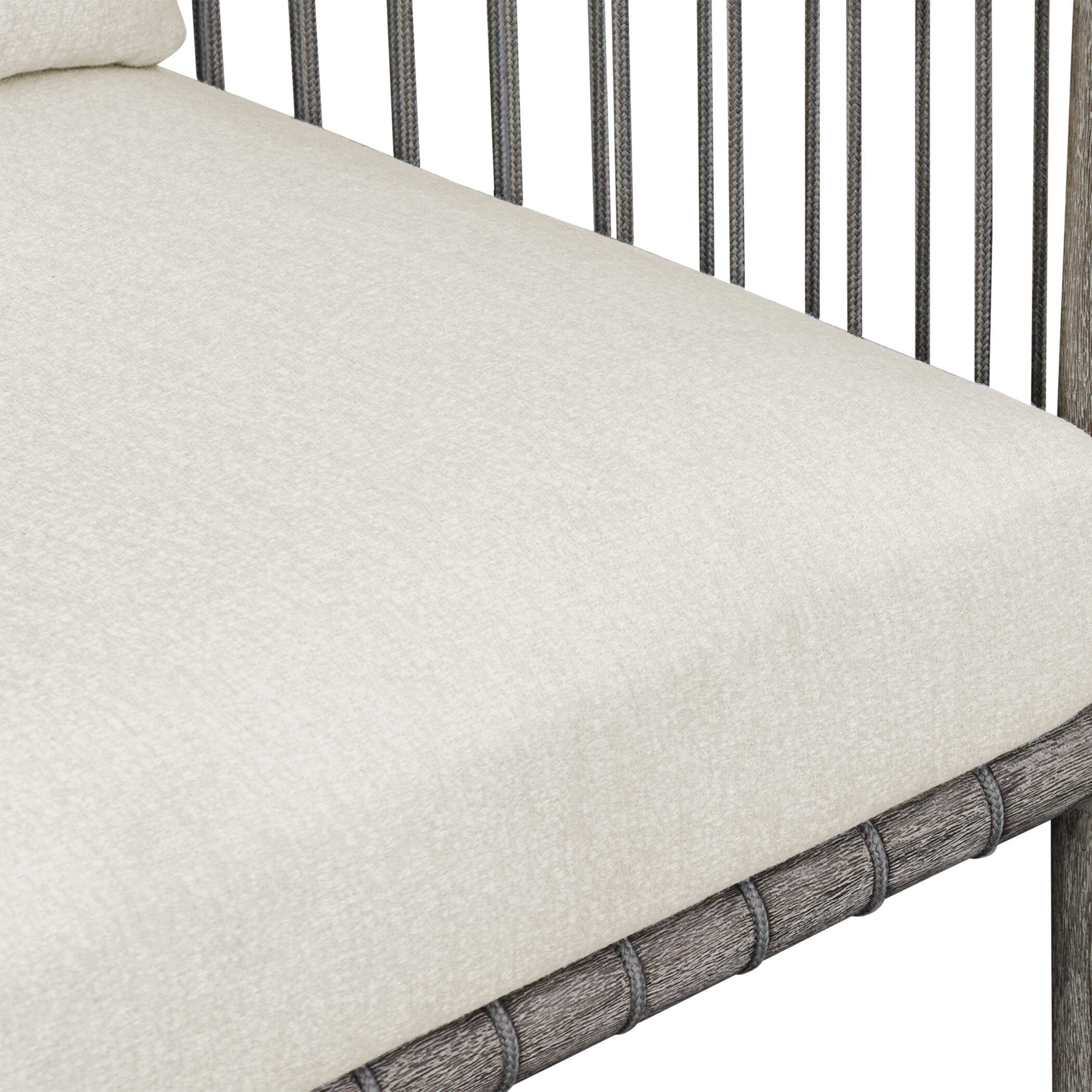 Uttermost Borneo White Outdoor Dining Chair