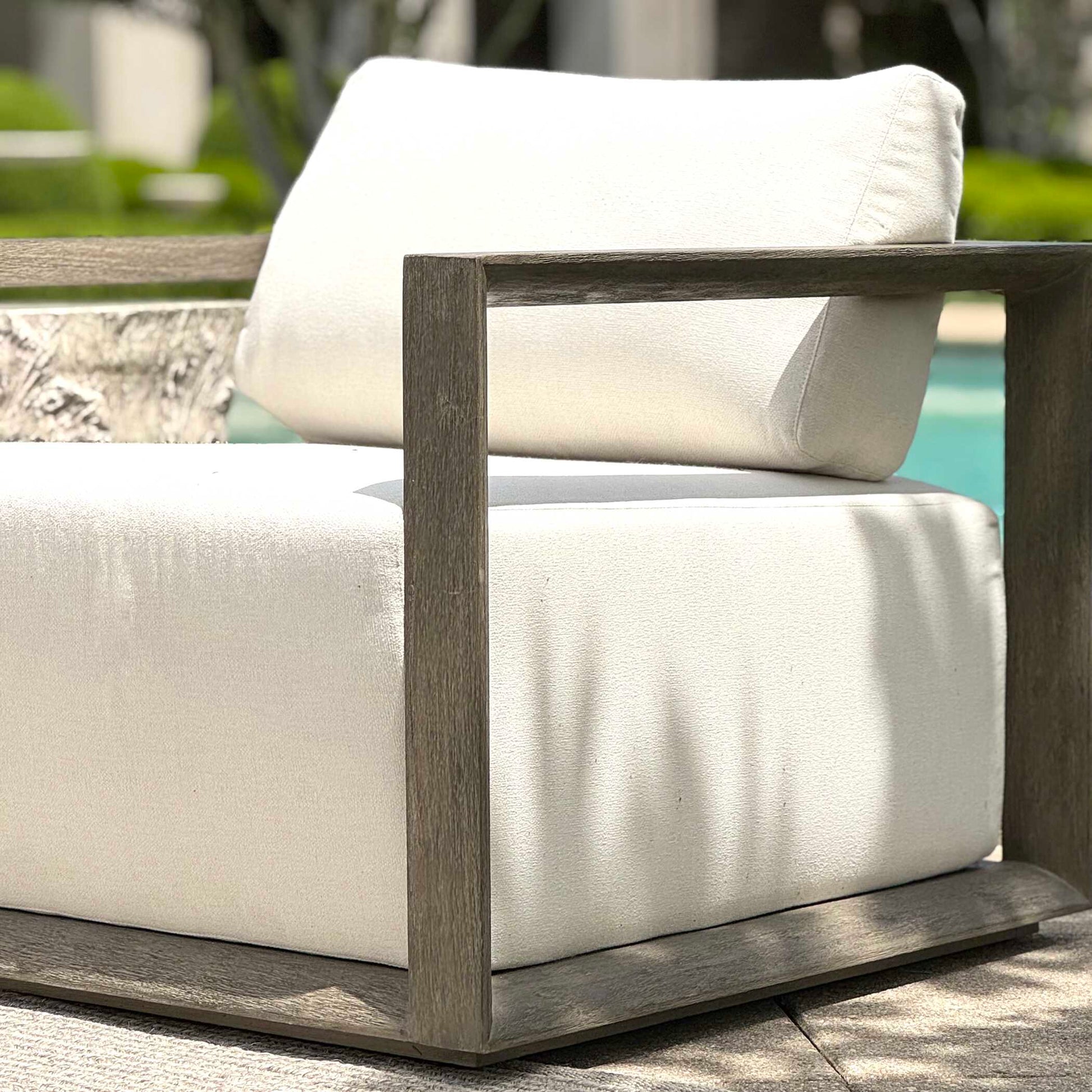 Uttermost Remsen Outdoor Gray Lounge Chair