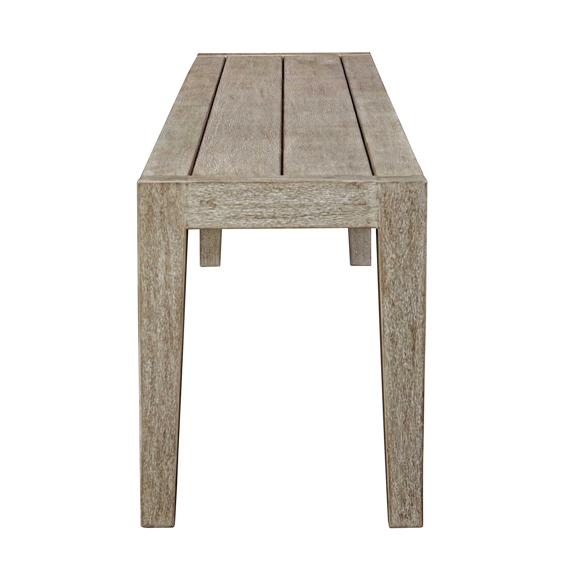 Uttermost Kirkham Wooden Outdoor Bench