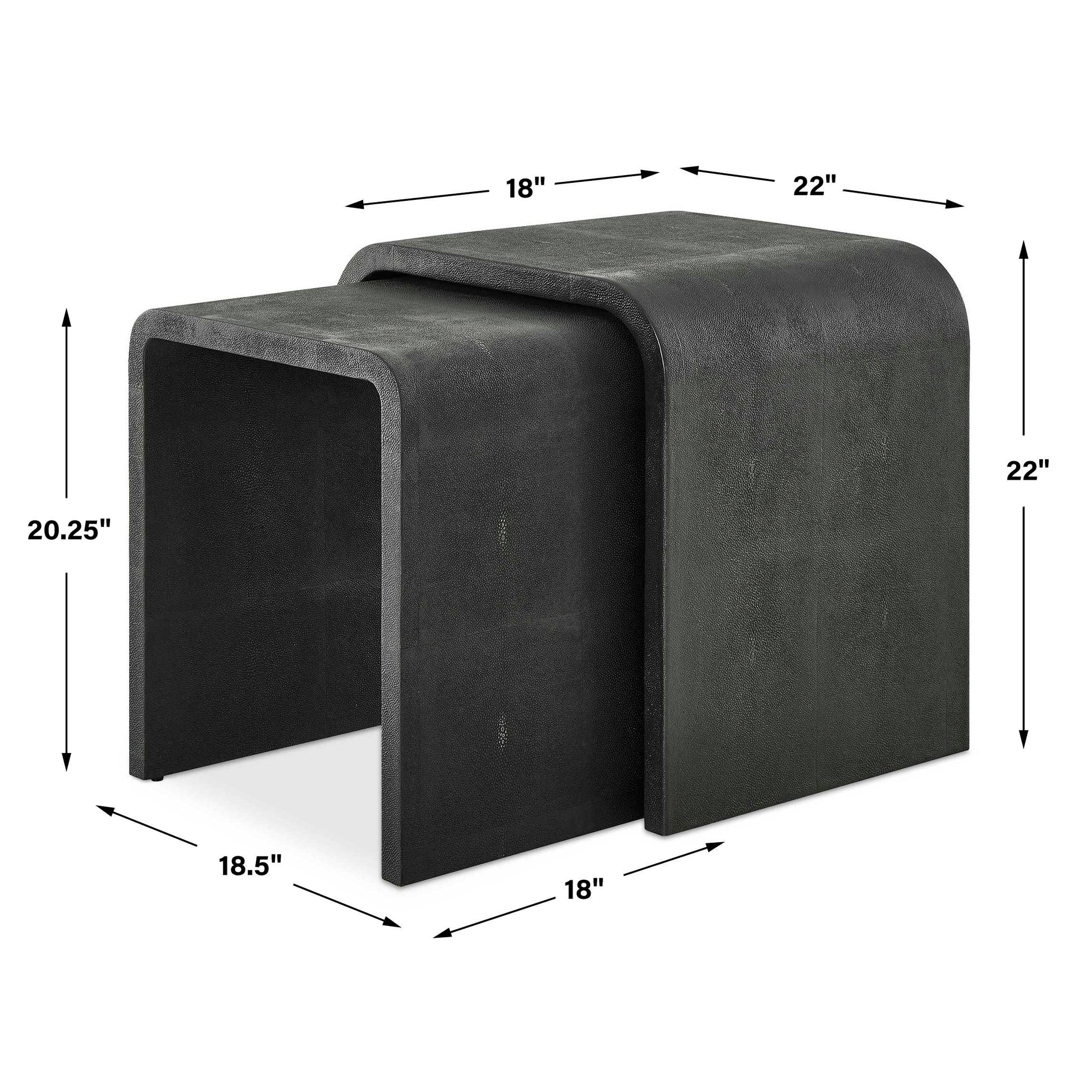 Uttermost Interpose Nesting Side Table Set/2