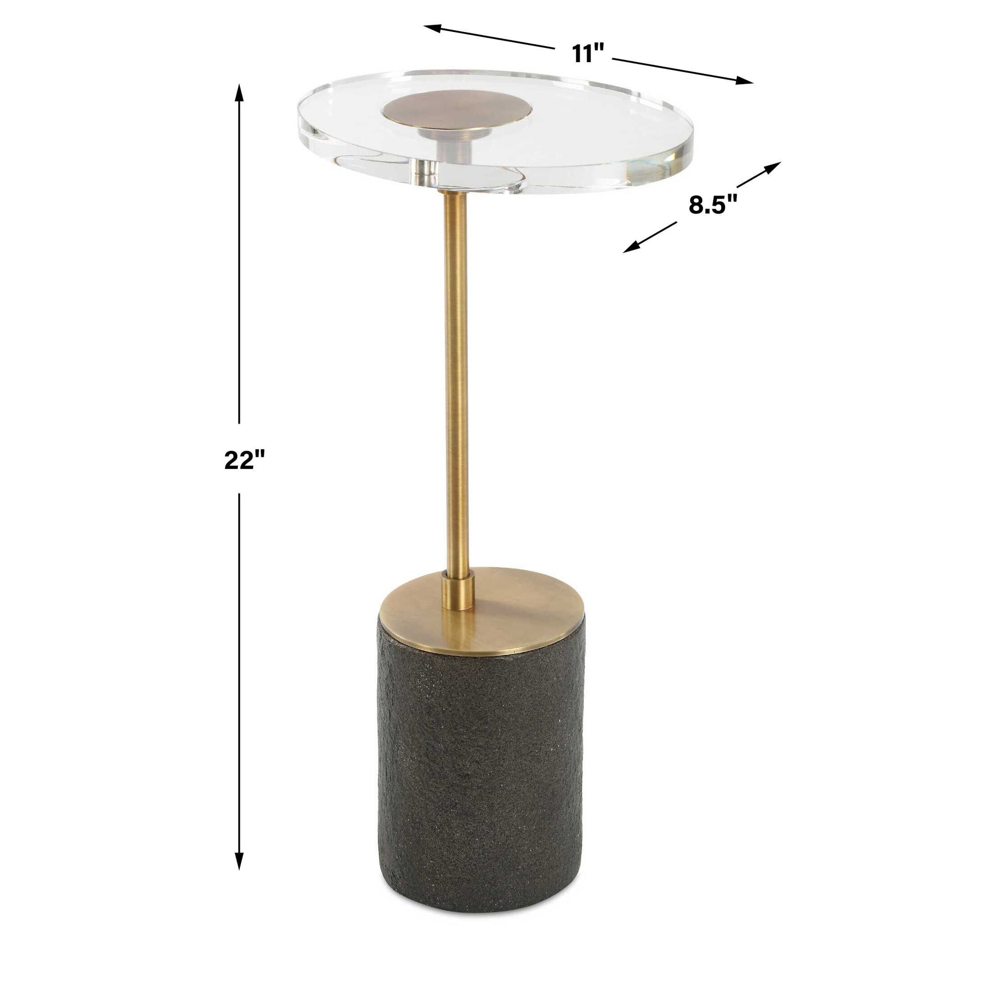Uttermost Kaufman Crystal Accent Table