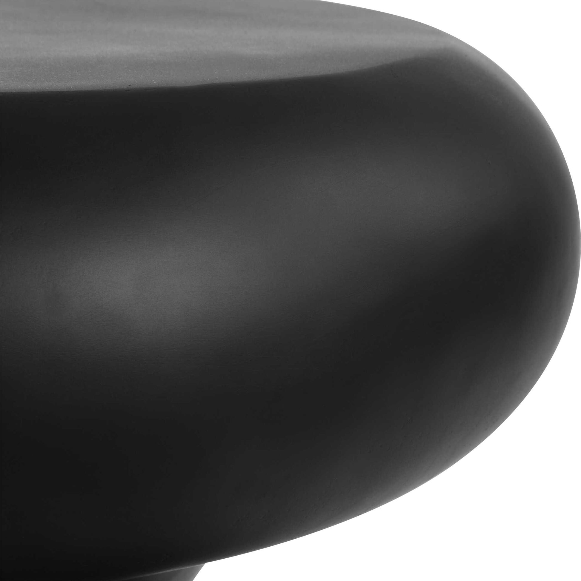 Uttermost Robles Black Outdoor Accent Table