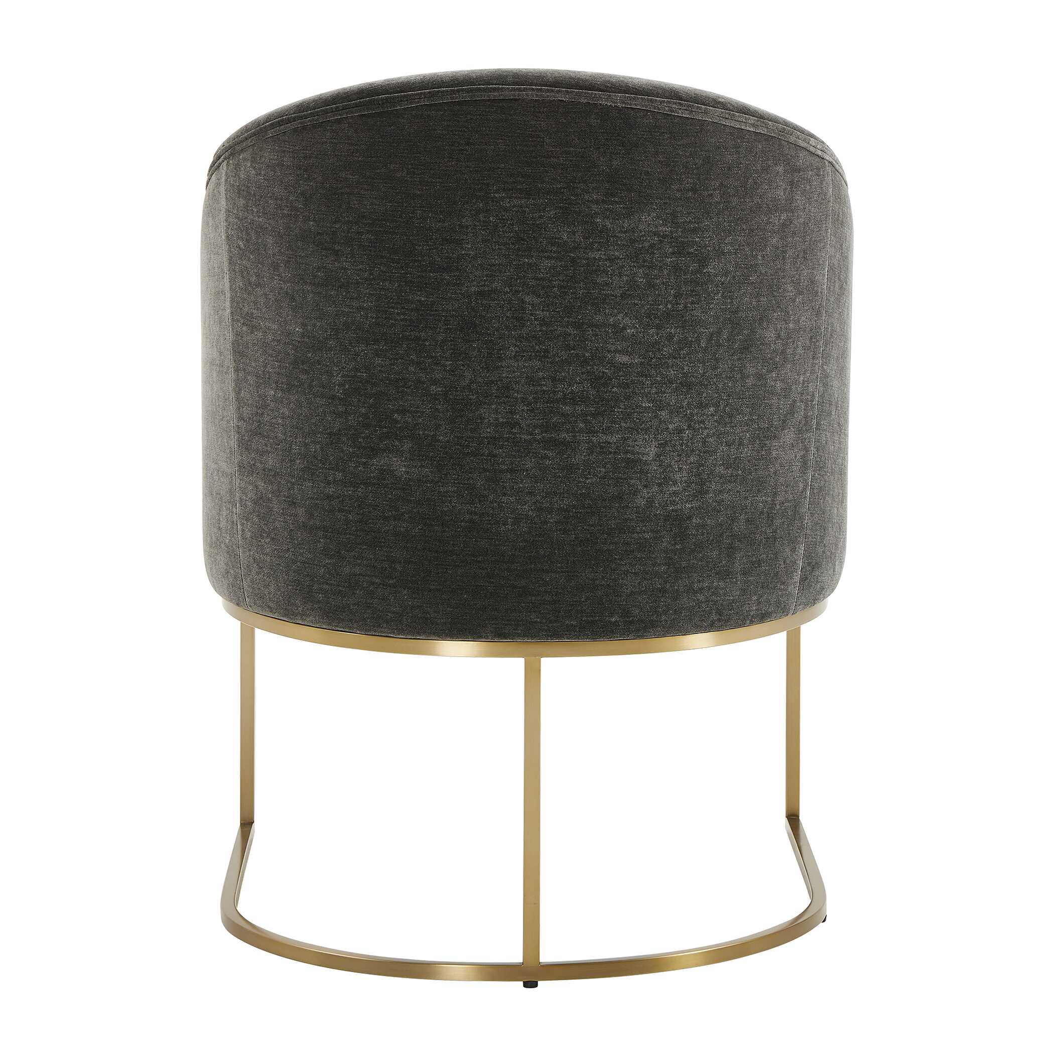 Uttermost Hanni Charcoal Dining Chair