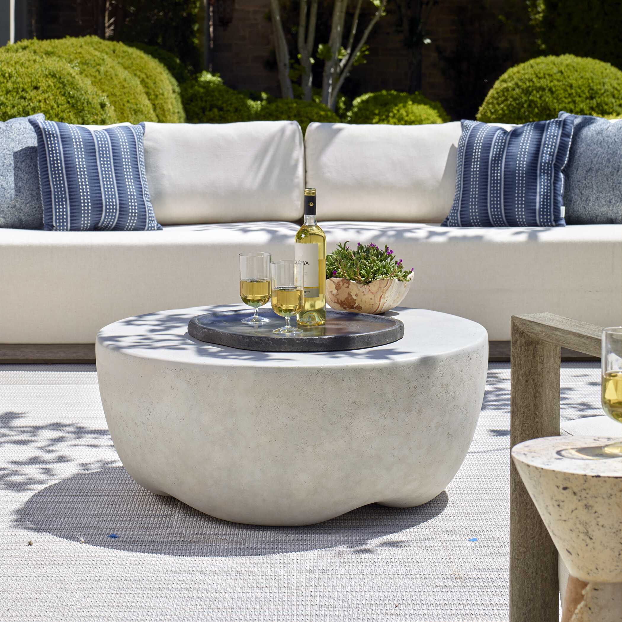 Uttermost Wright Outdoor Coffee Table