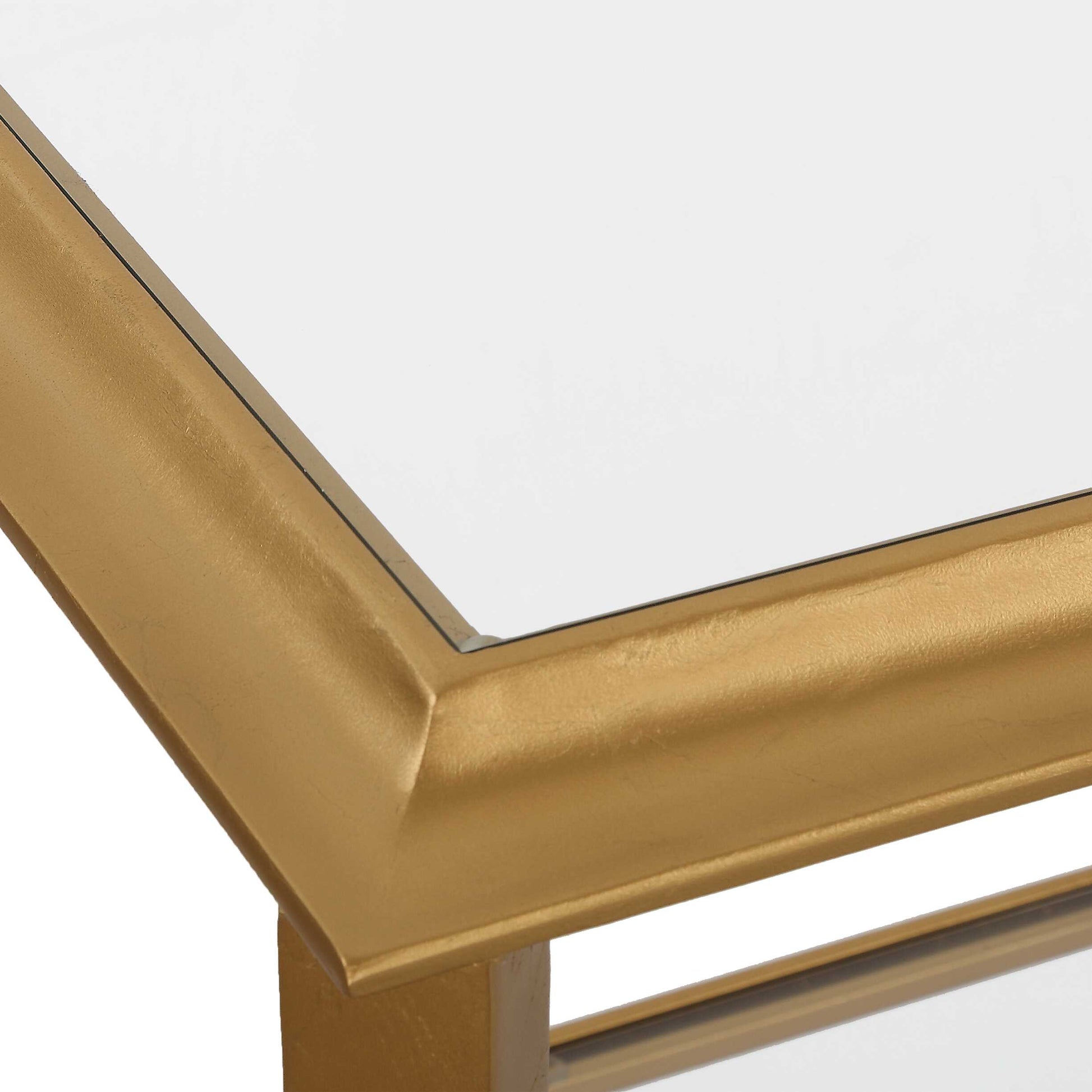 Zennor Gold Iron End Table