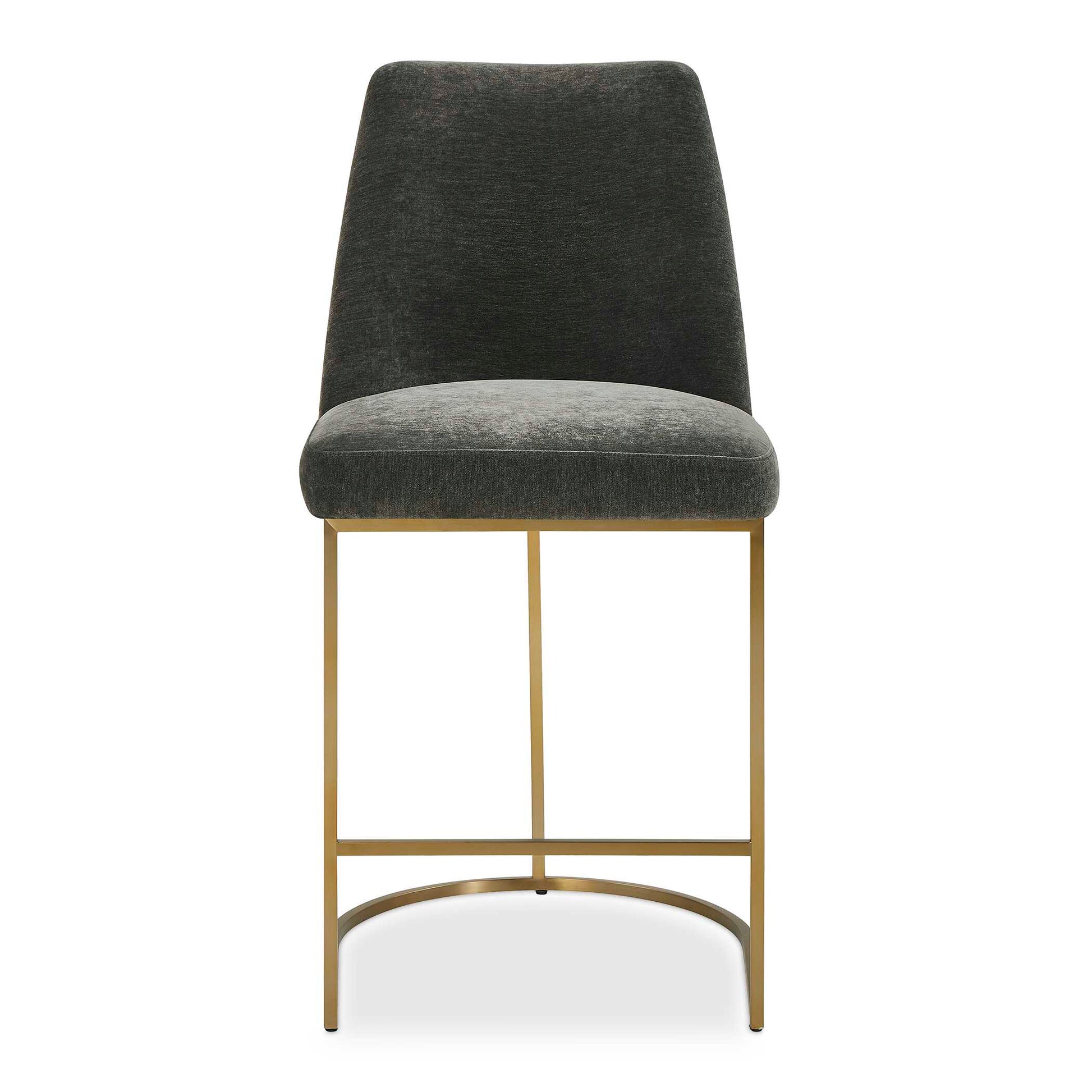 Uttermost Hanni Charcoal Counter Stool