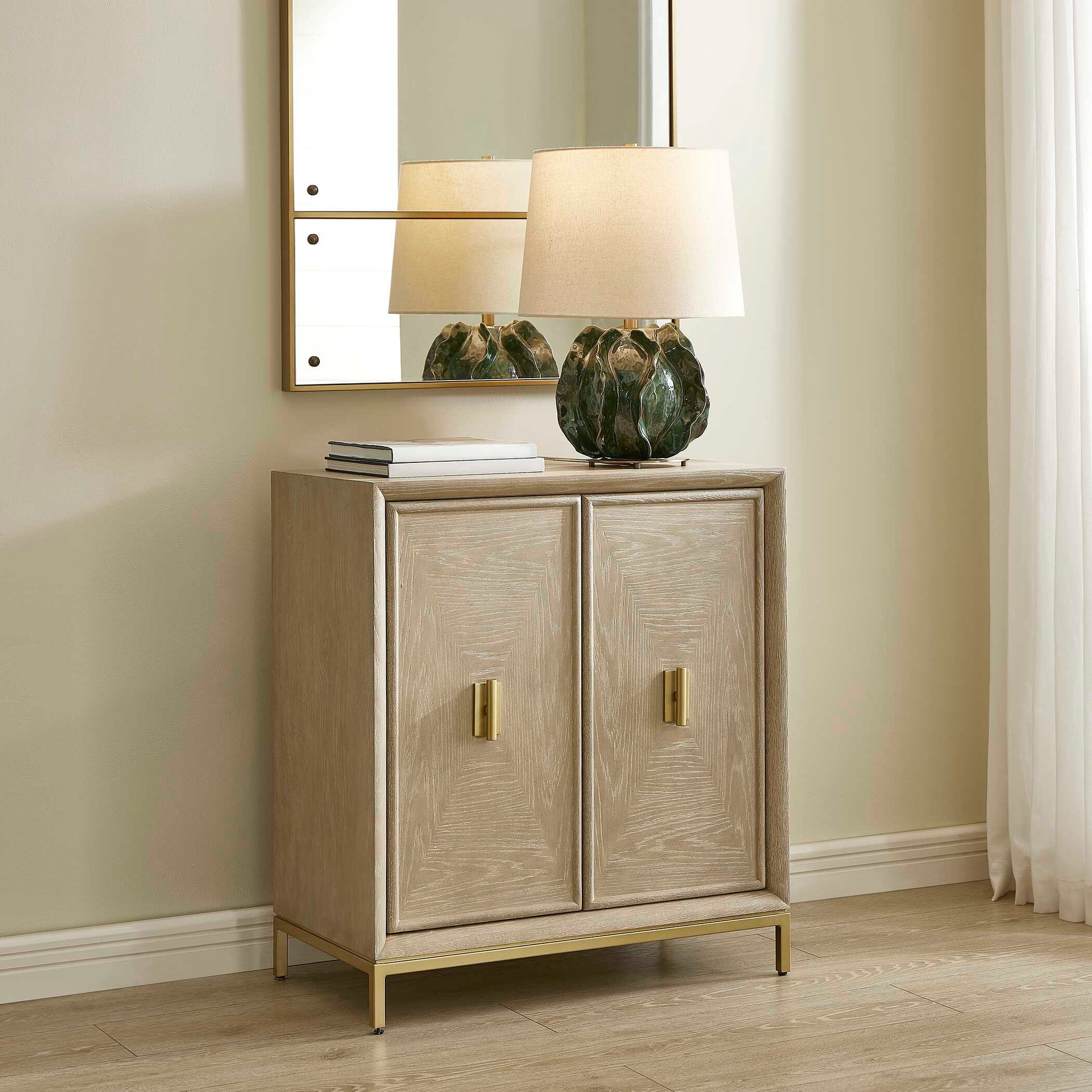 Uttermost Alessia Washed 2 Door Cabinet
