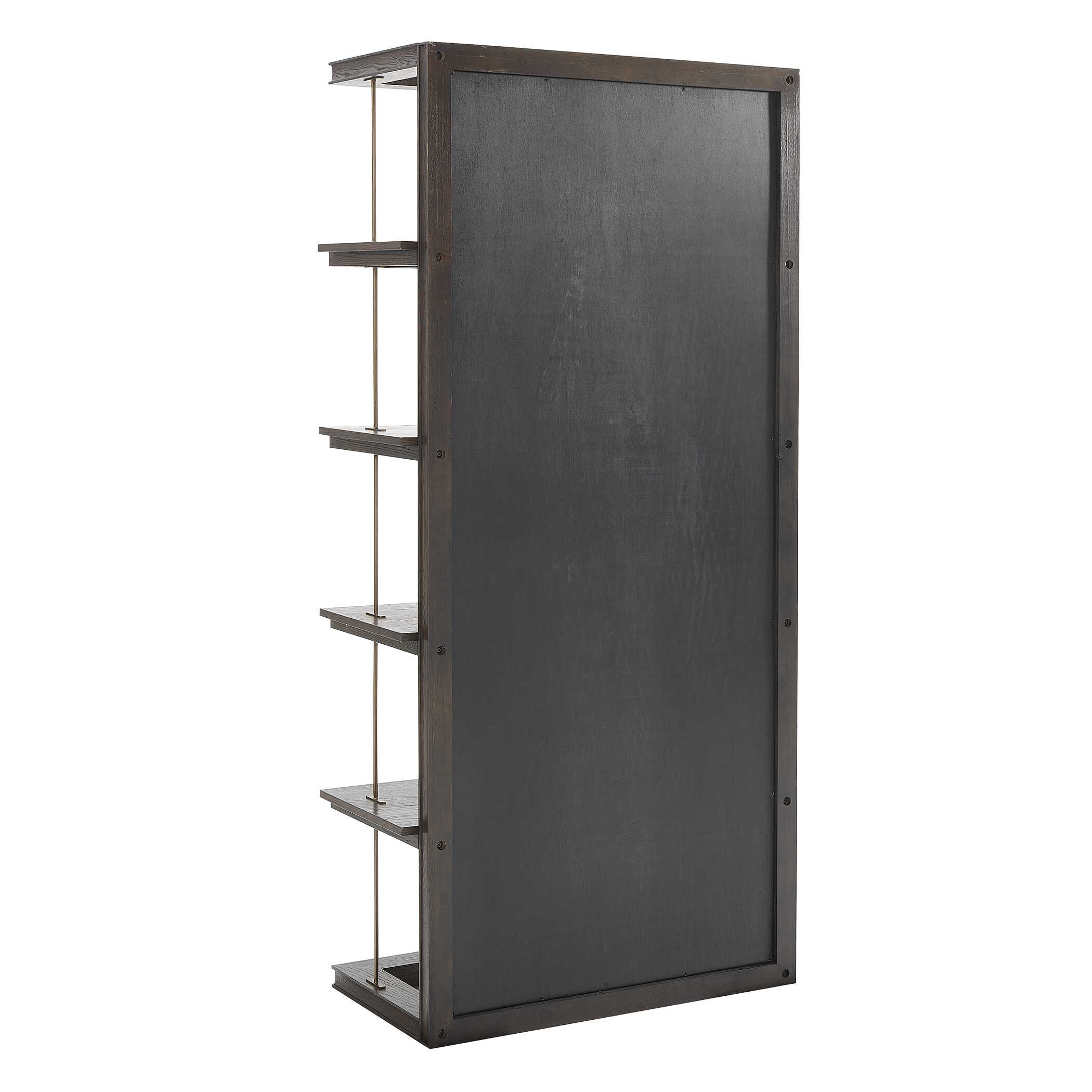 Uttermost Kai Dark Walnut Etagere
