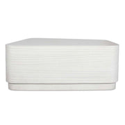Uttermost Saltwater White Concrete Coffee Table