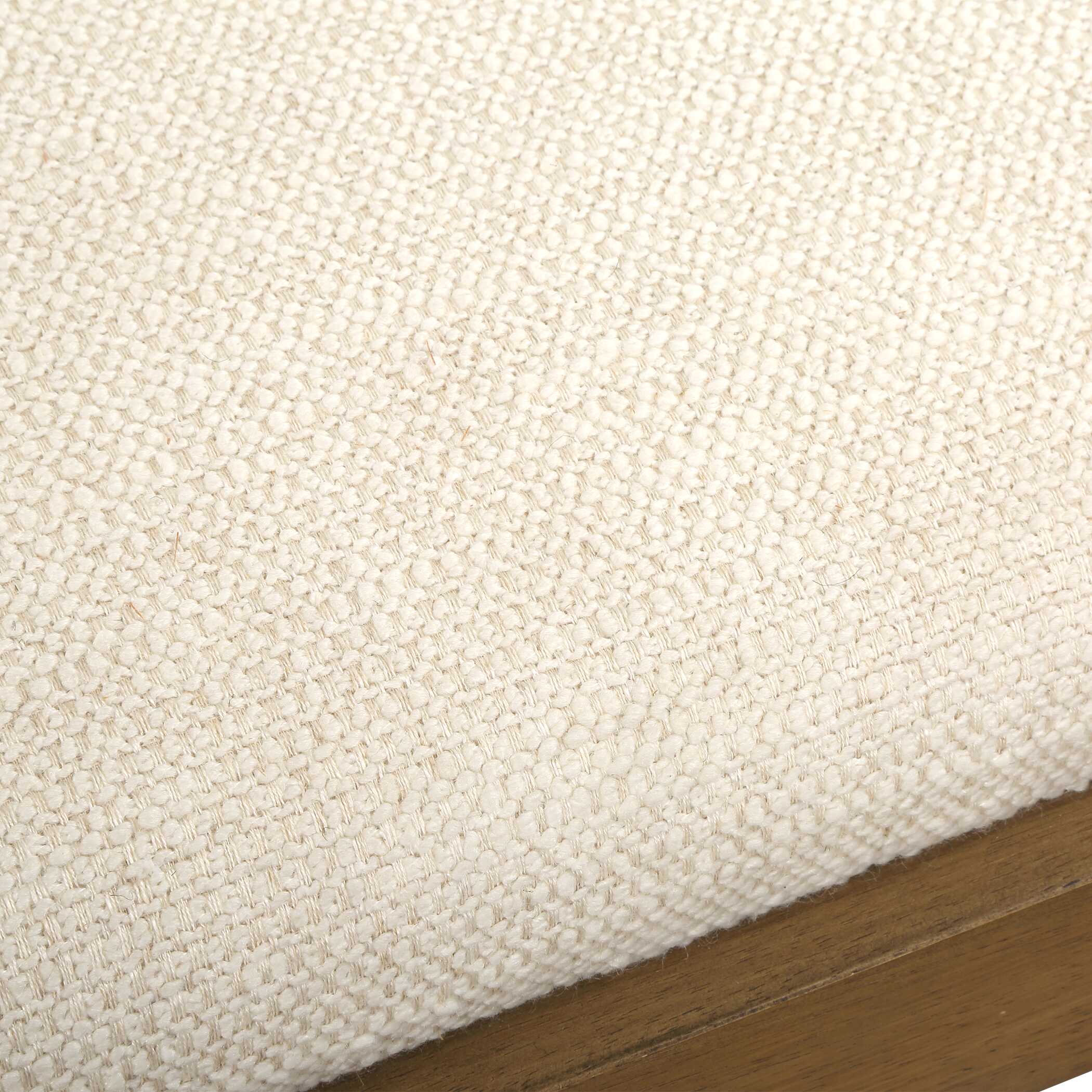 Uttermost Haden White Upholstery Bench