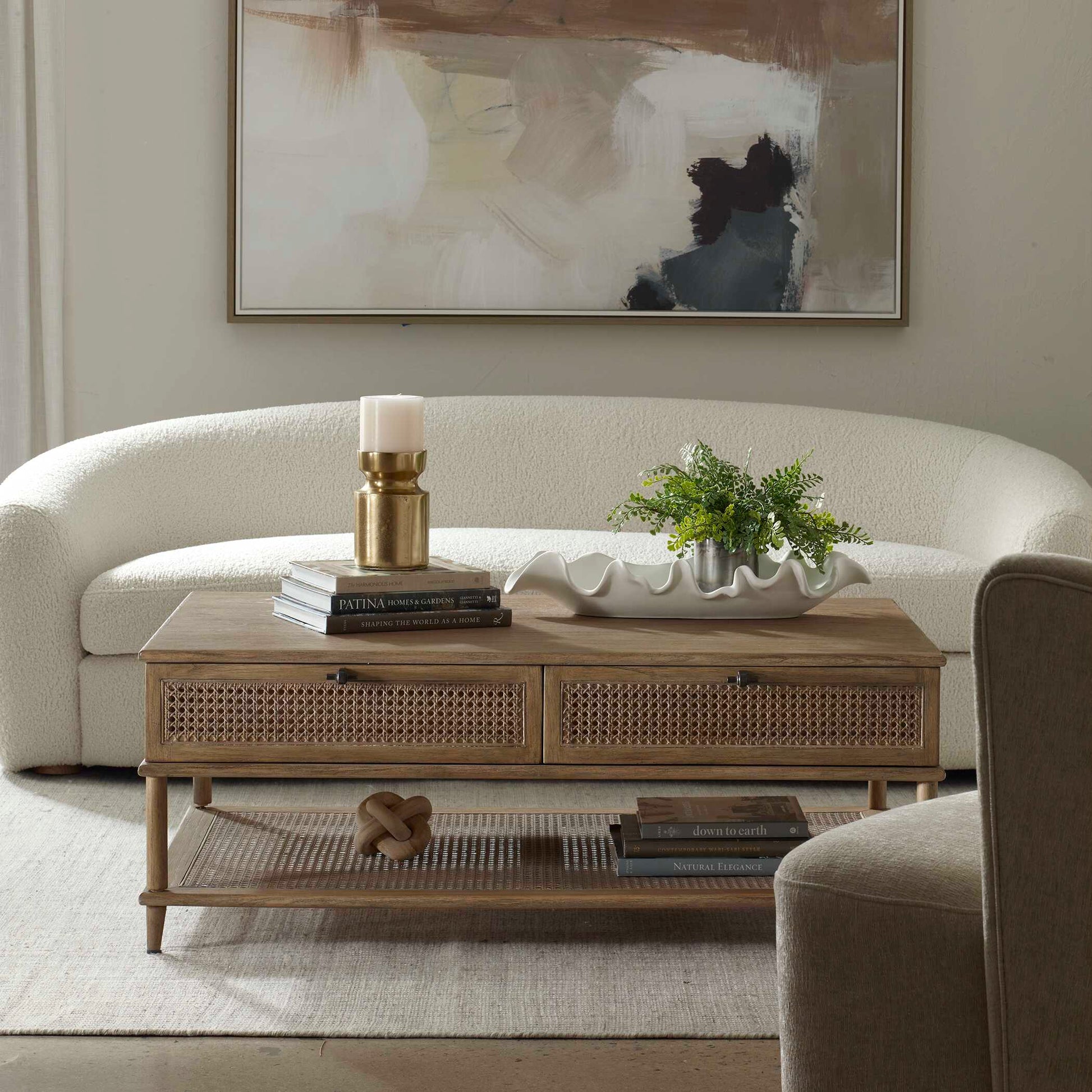 Uttermost Coast Mid-Century Coffee Table