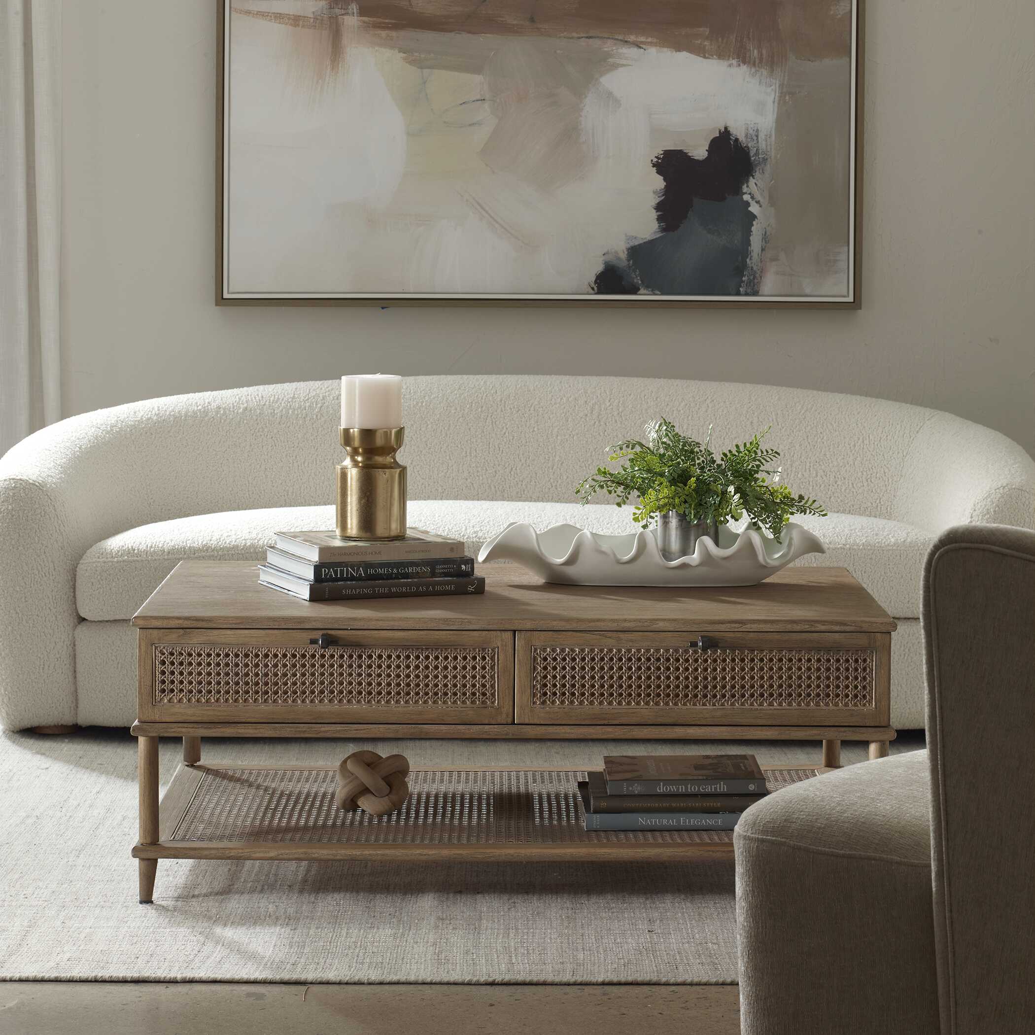 Uttermost Coast Mid-Century Coffee Table