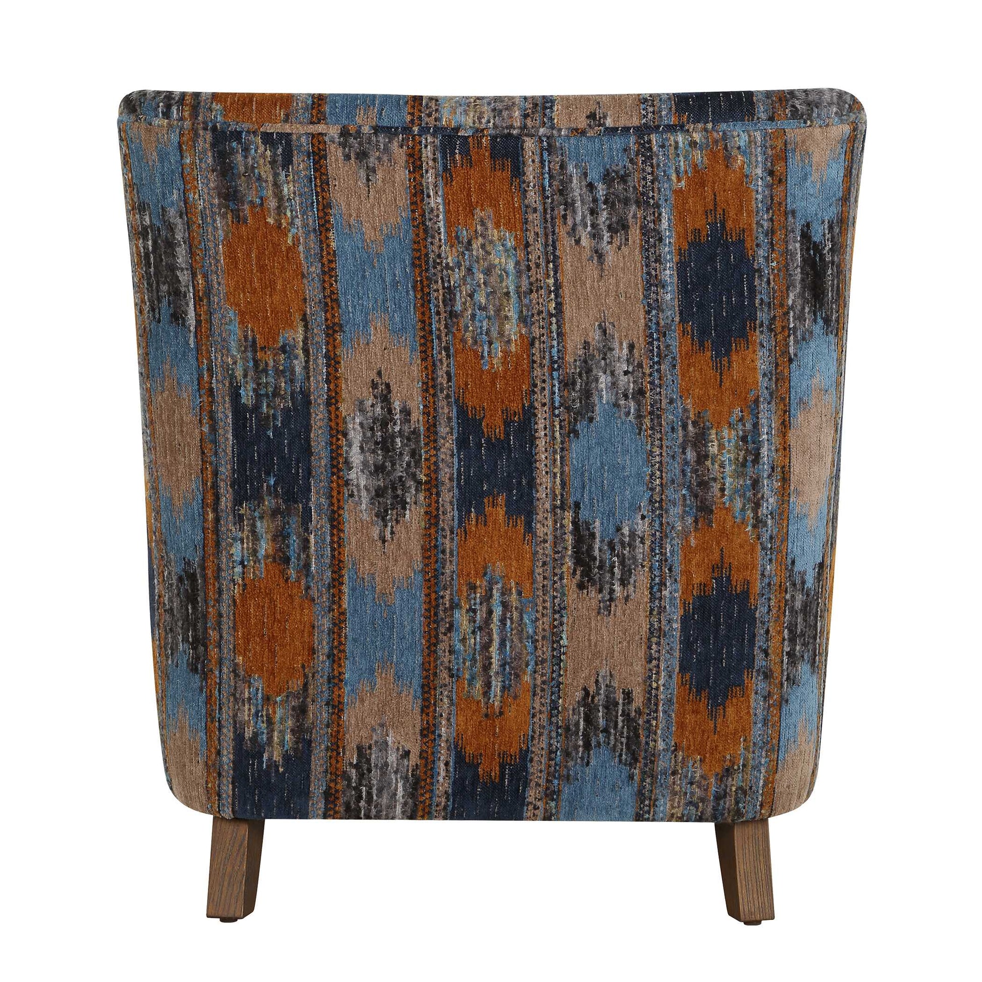 Uttermost Lainey Upholstered Ikat Armchair