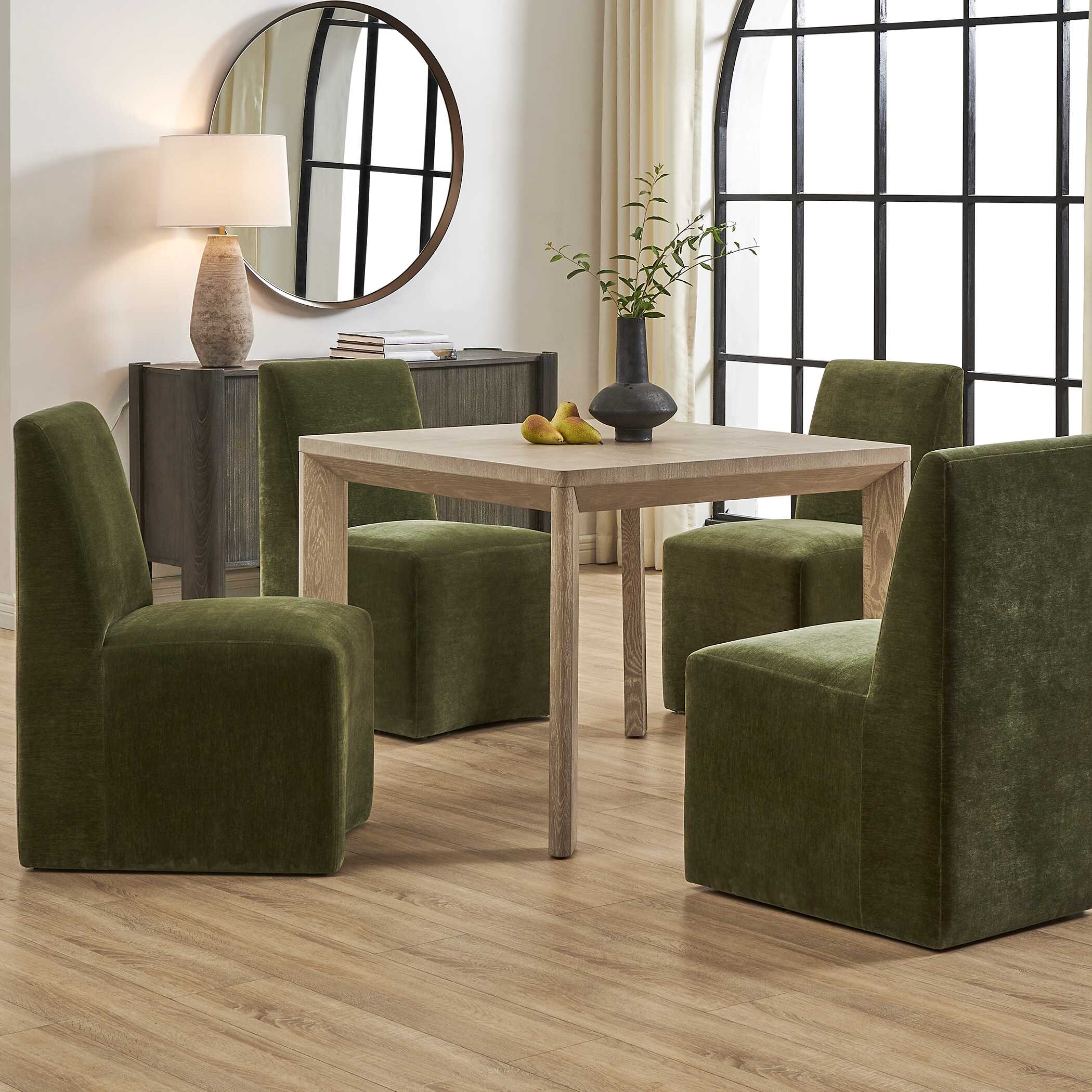 Uttermost Noval Square Dining Game Table