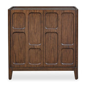 Uttermost On The Block 2 Door Walnut Cabinet