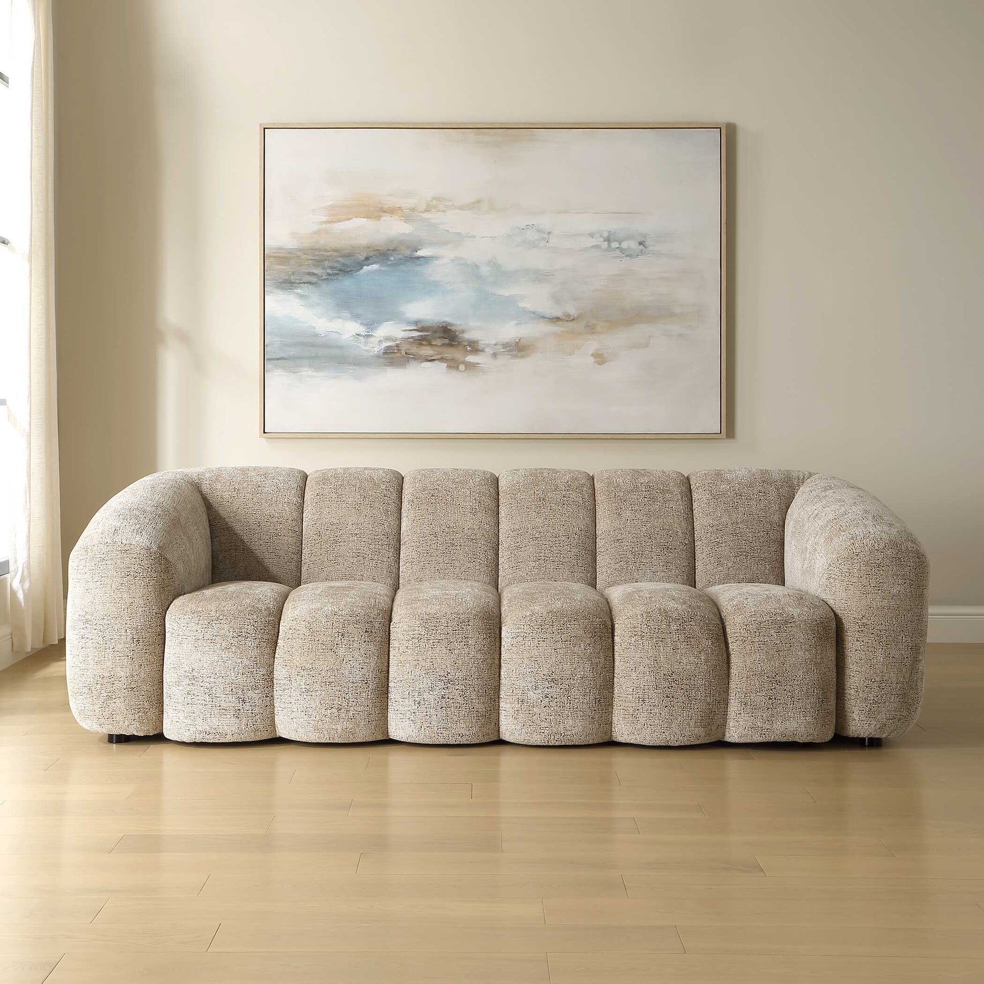 Uttermost Modella Upholstered Chenille Sofa