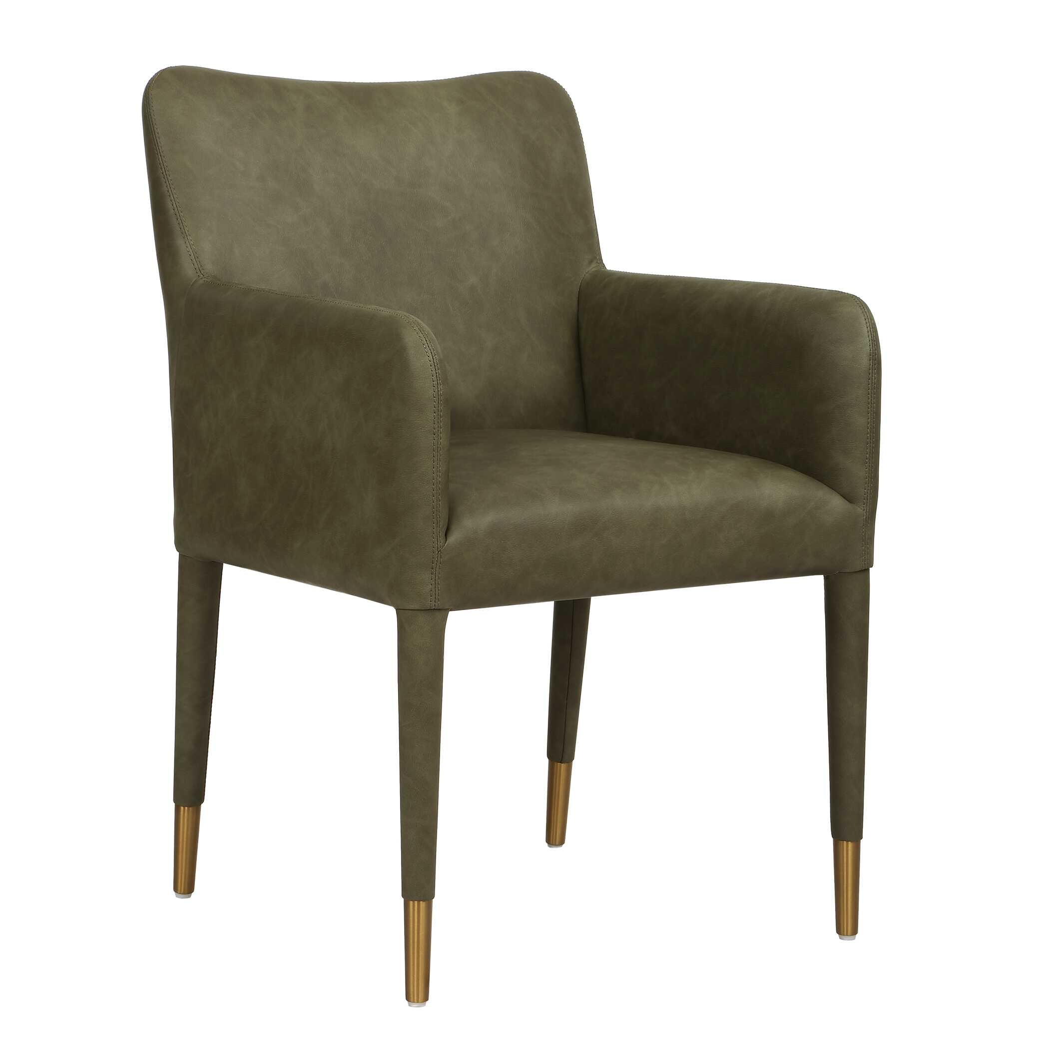 Uttermost Conifer Pine Dining Armchair