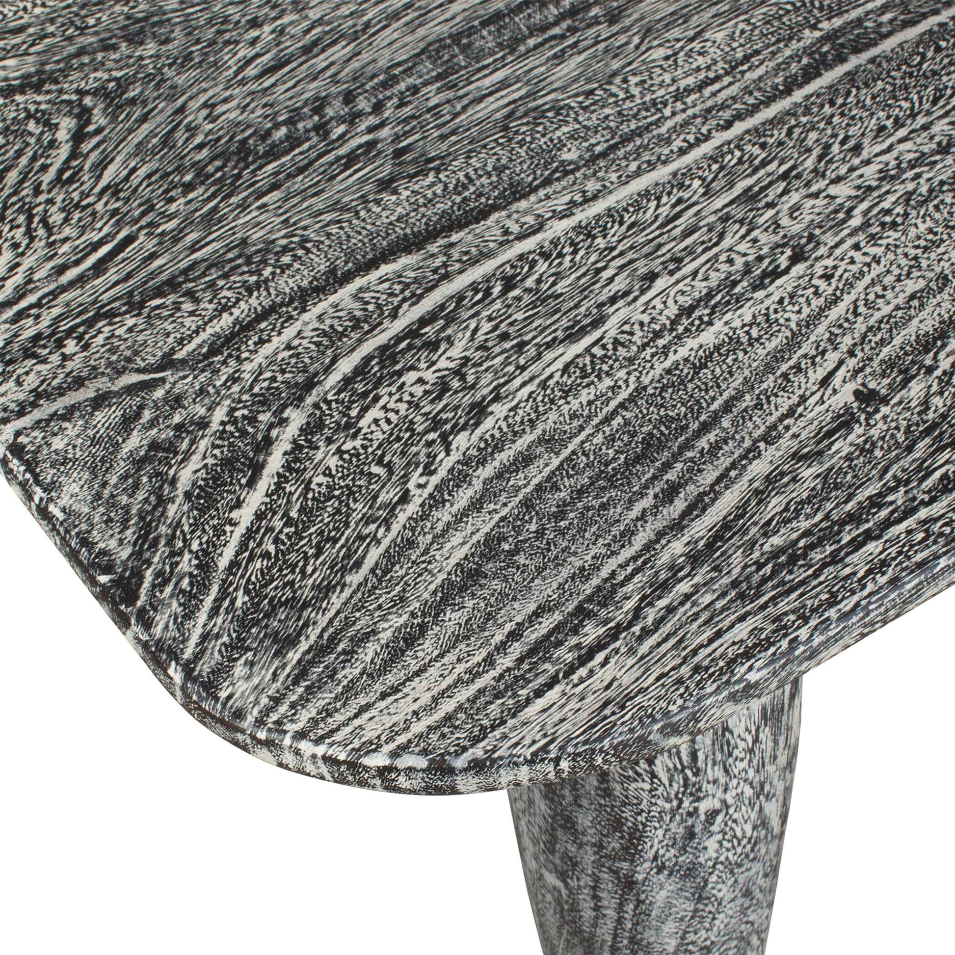Uttermost Fade To Black Wood Bench
