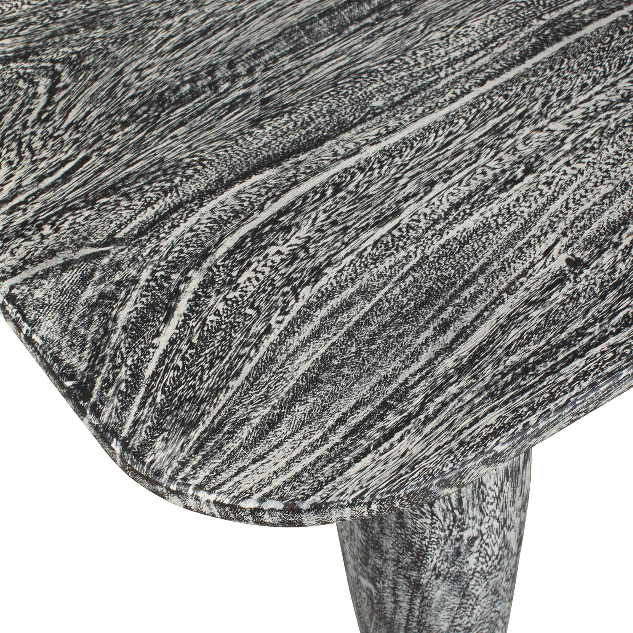 Uttermost Fade To Black Wood Bench