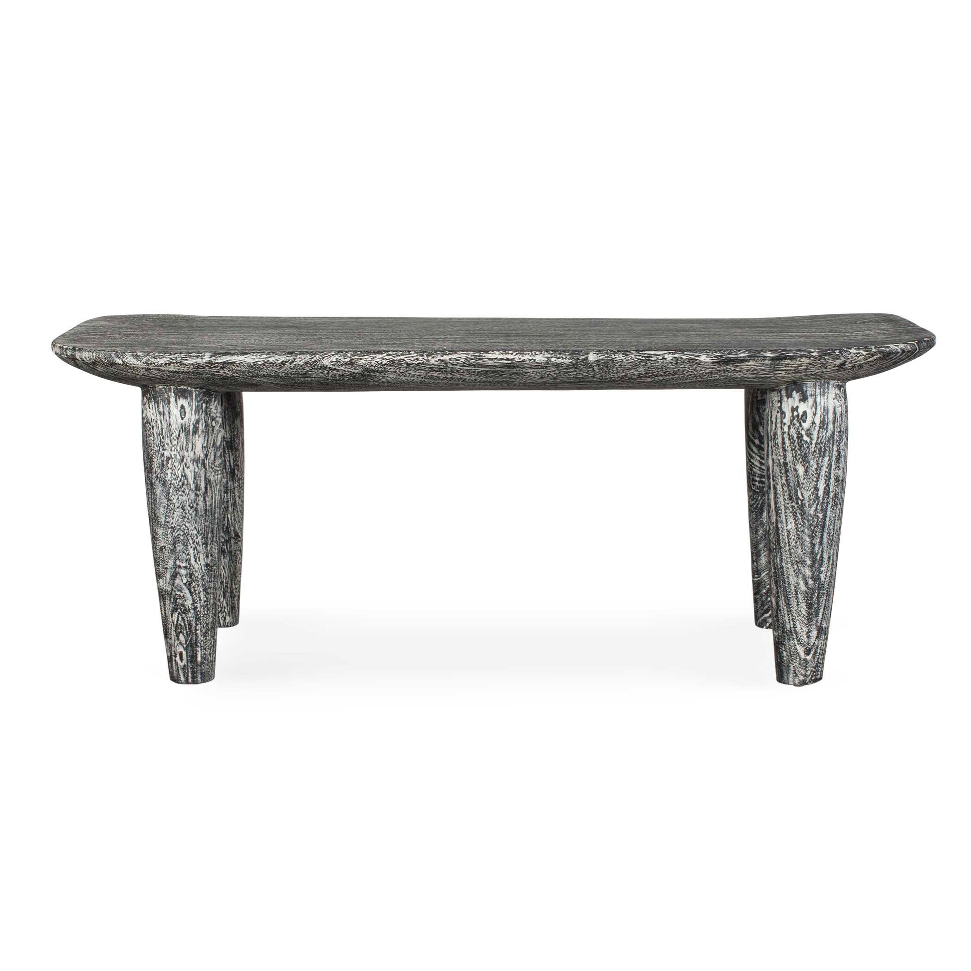 Uttermost Fade To Black Wood Bench