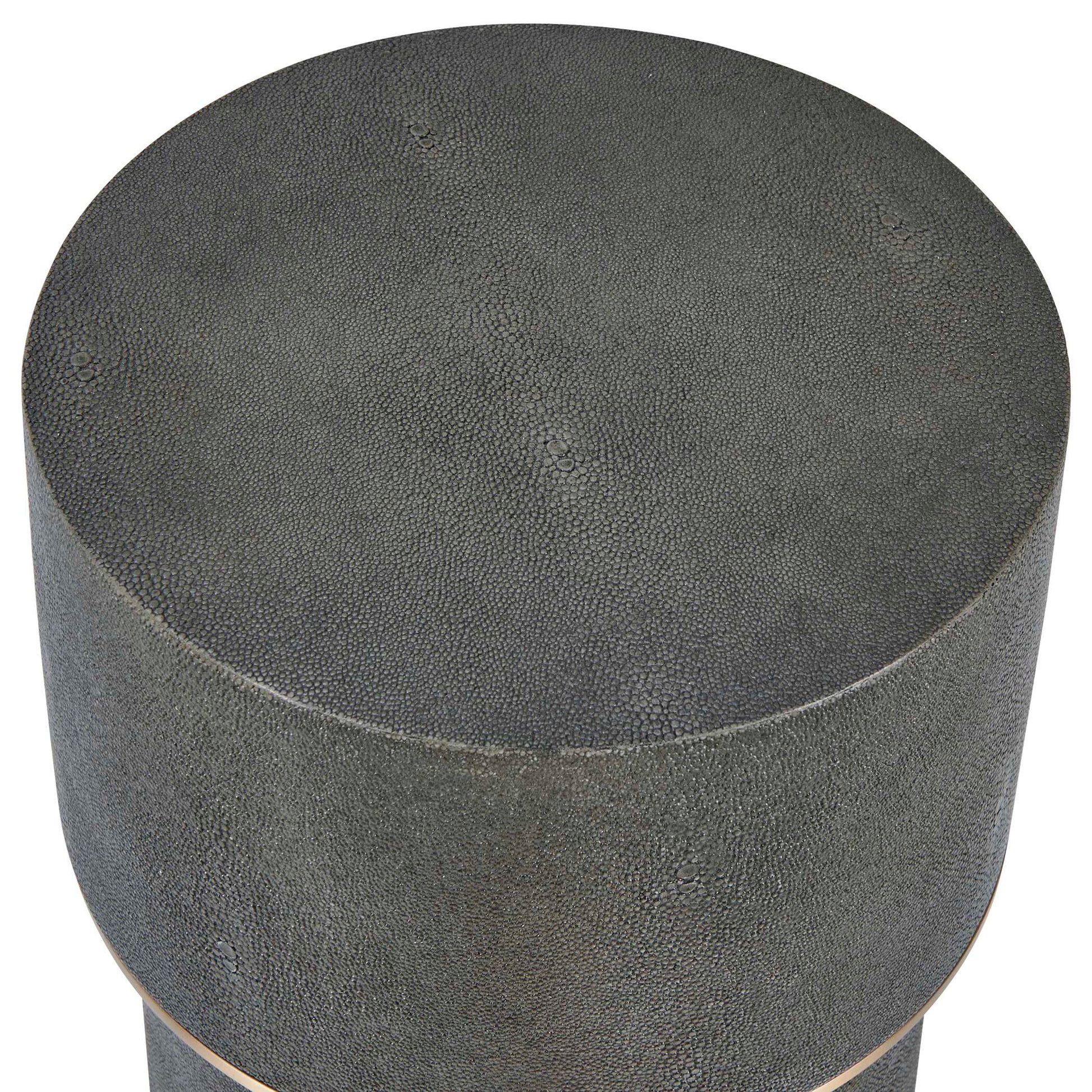 Uttermost Wessex Charcoal Drink Table