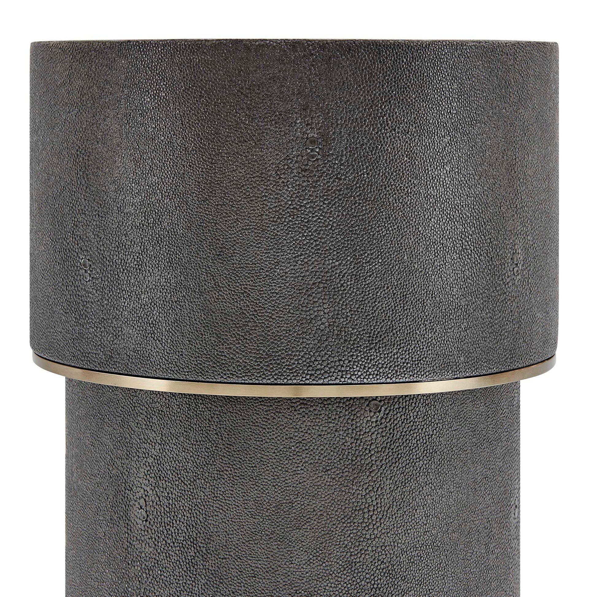 Uttermost Wessex Charcoal Drink Table