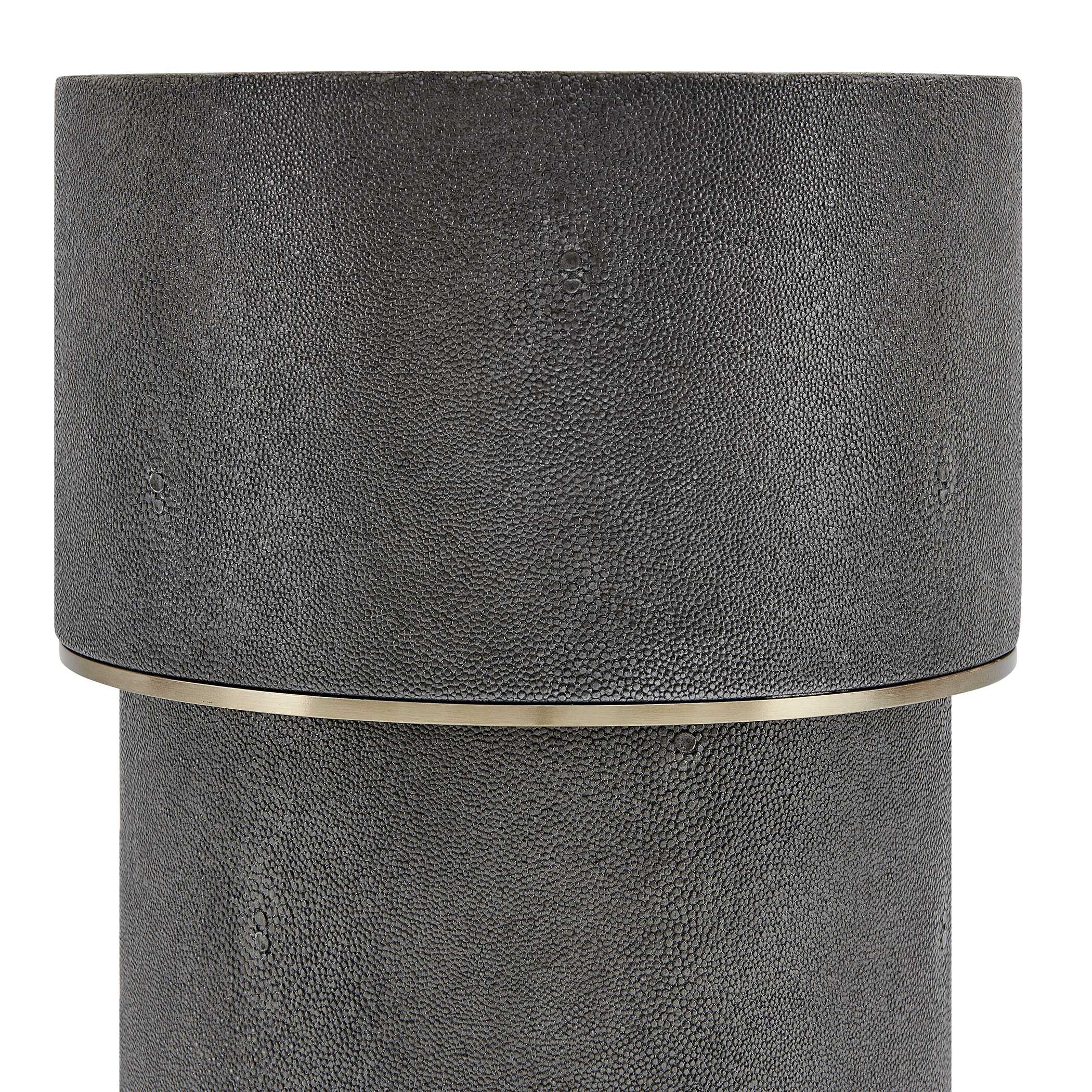 Uttermost Wessex Charcoal Drink Table
