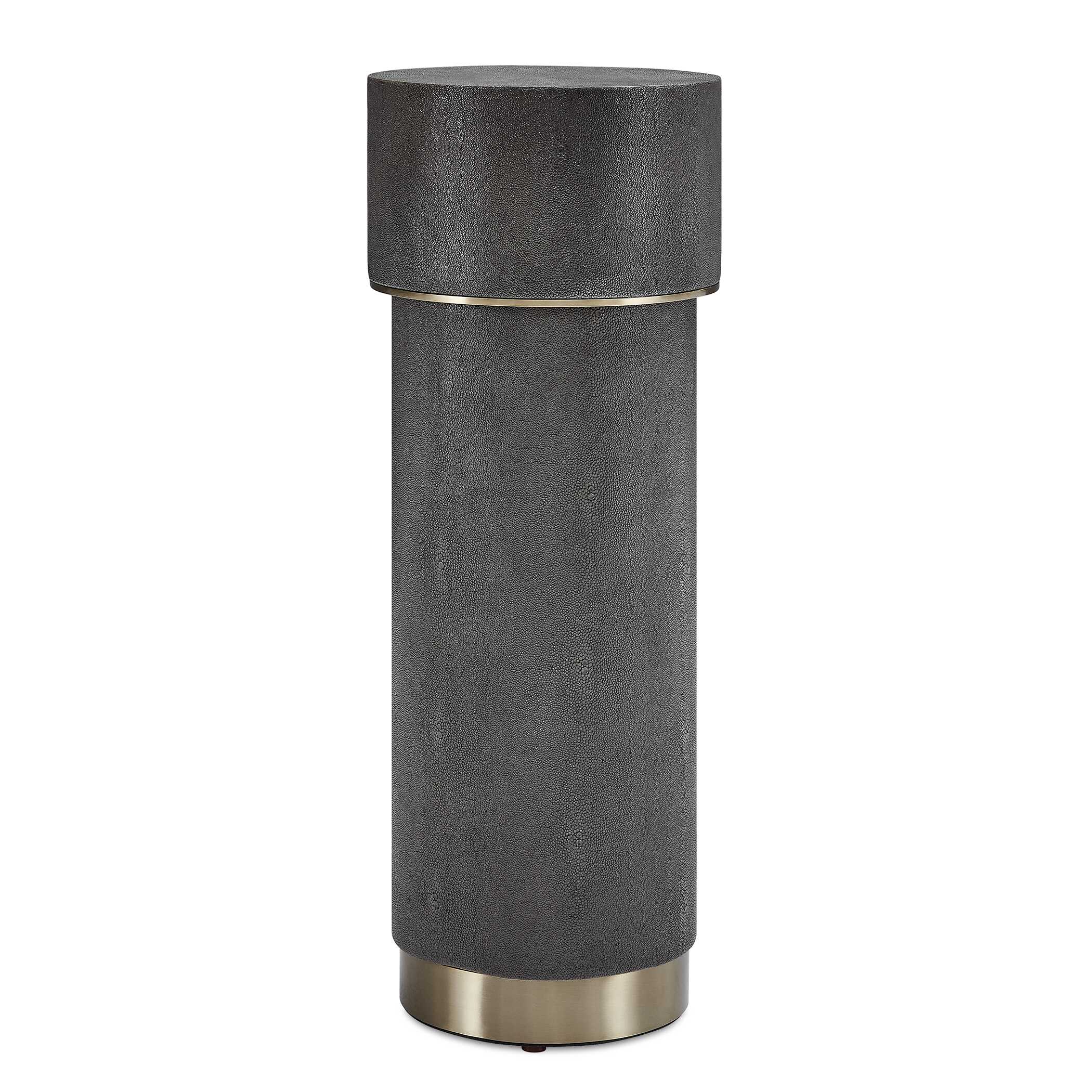 Uttermost Wessex Charcoal Drink Table