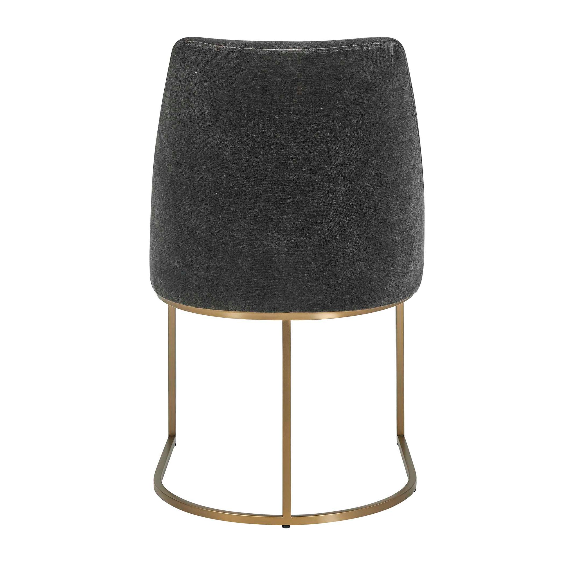 Uttermost Hanni Gray Upholstered Dining Chair