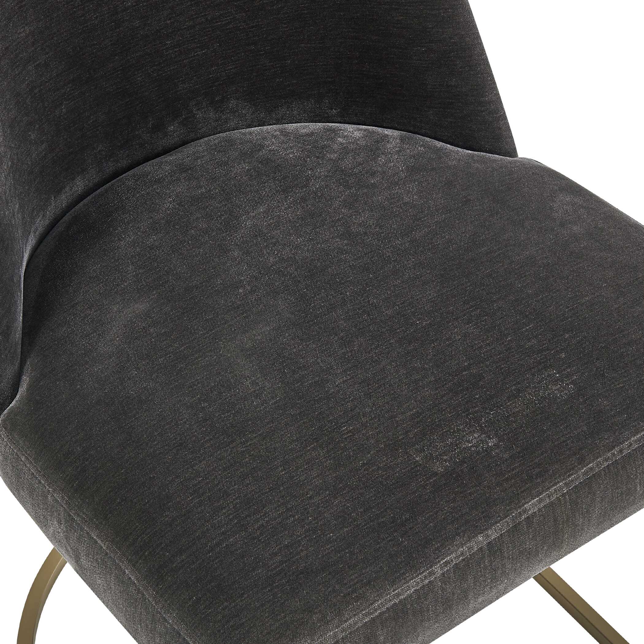 Uttermost Hanni Gray Upholstered Dining Chair