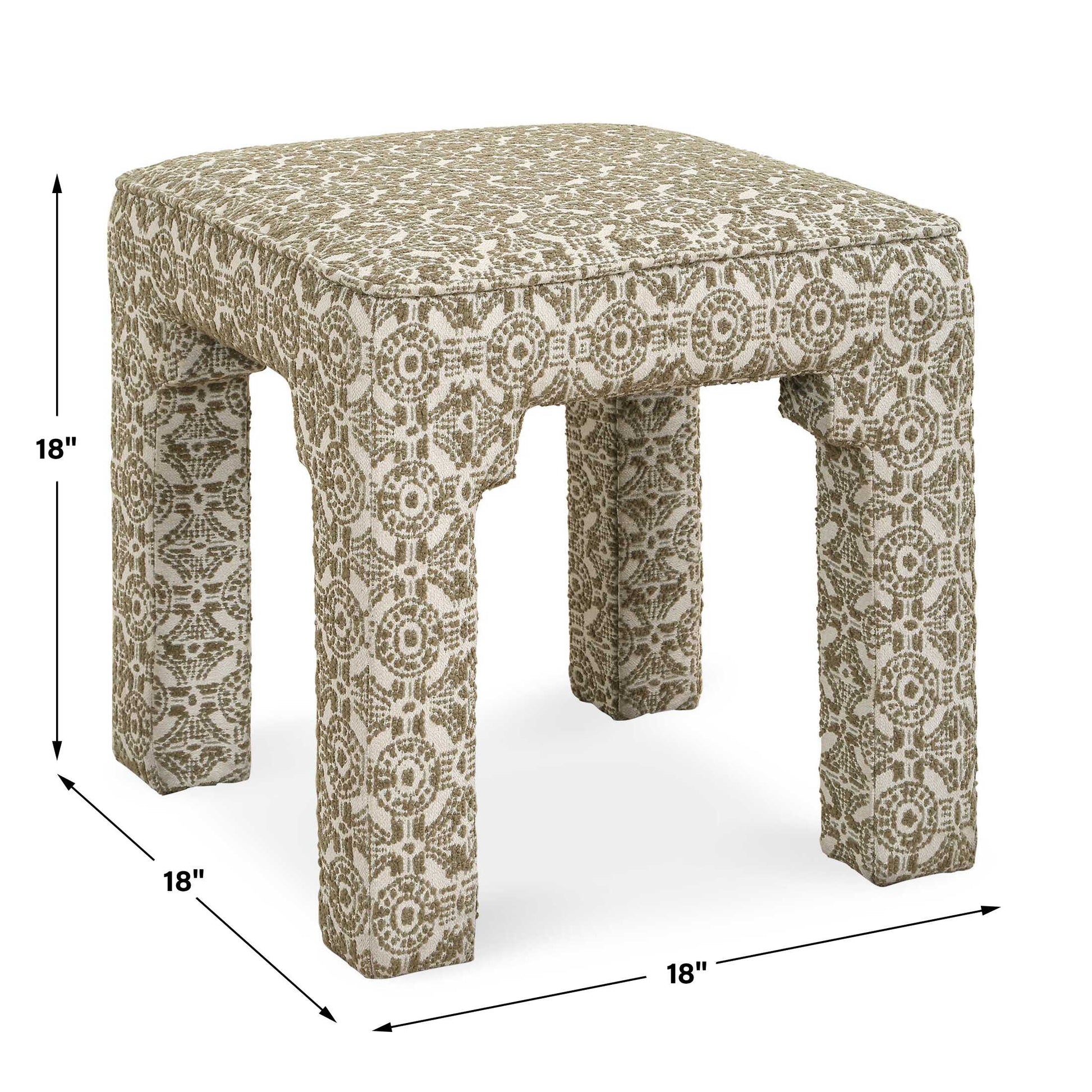 Uttermost Satoria Upholstered Small Bench
