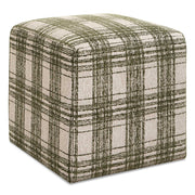 Uttermost Joie Ireland Plaid Ottoman