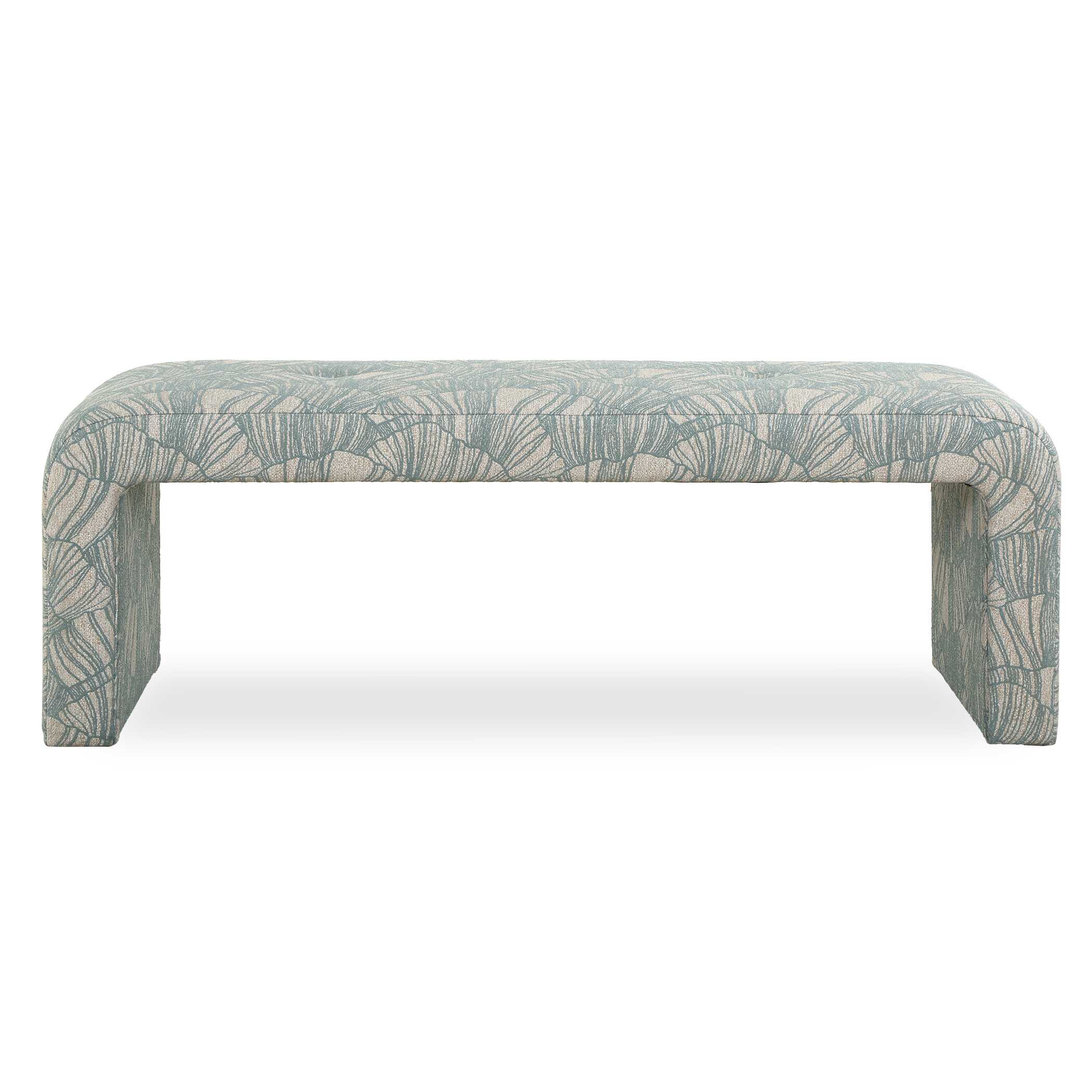 Uttermost Amie Spa Blue Bench