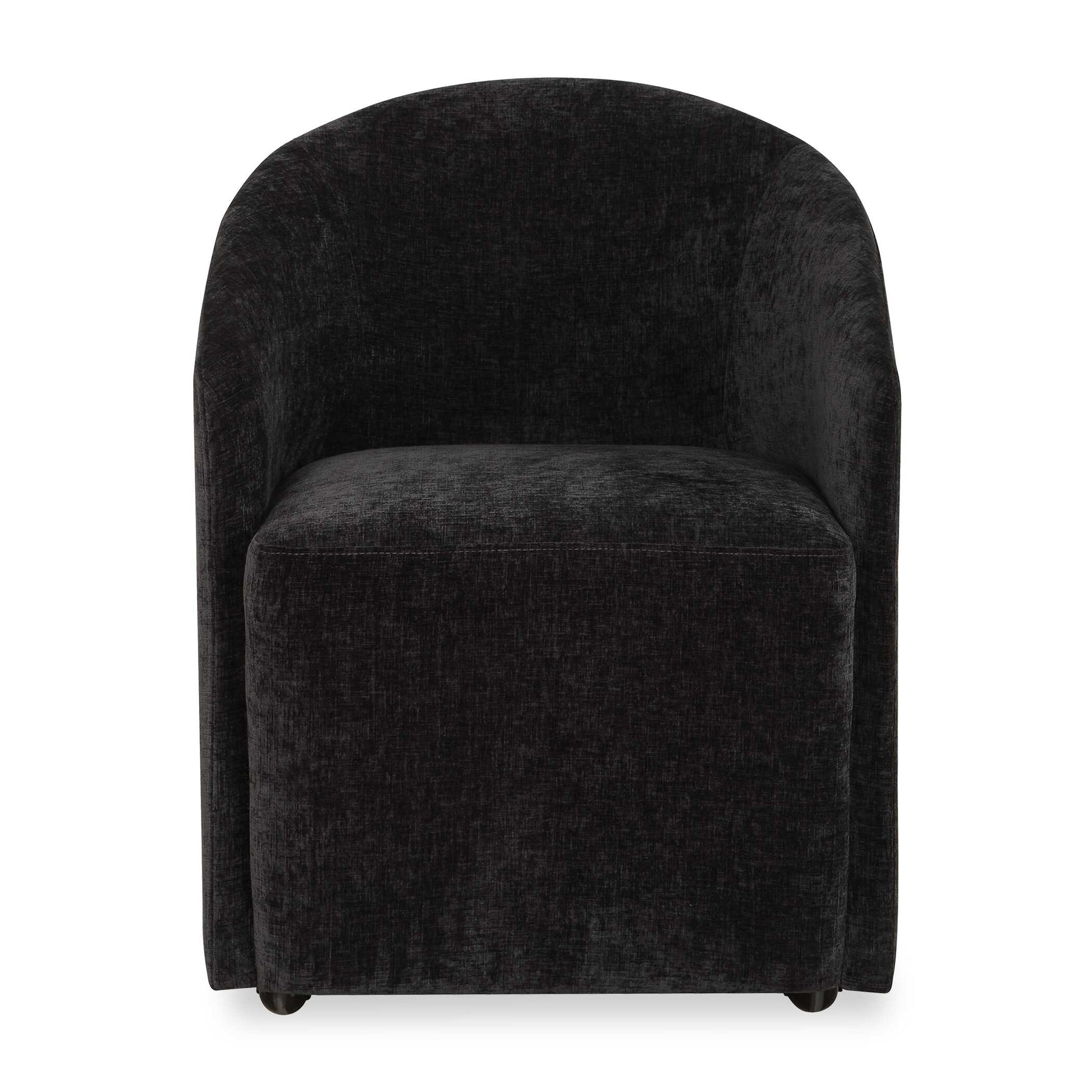 Uttermost Harbor Charcoal Dining Chair