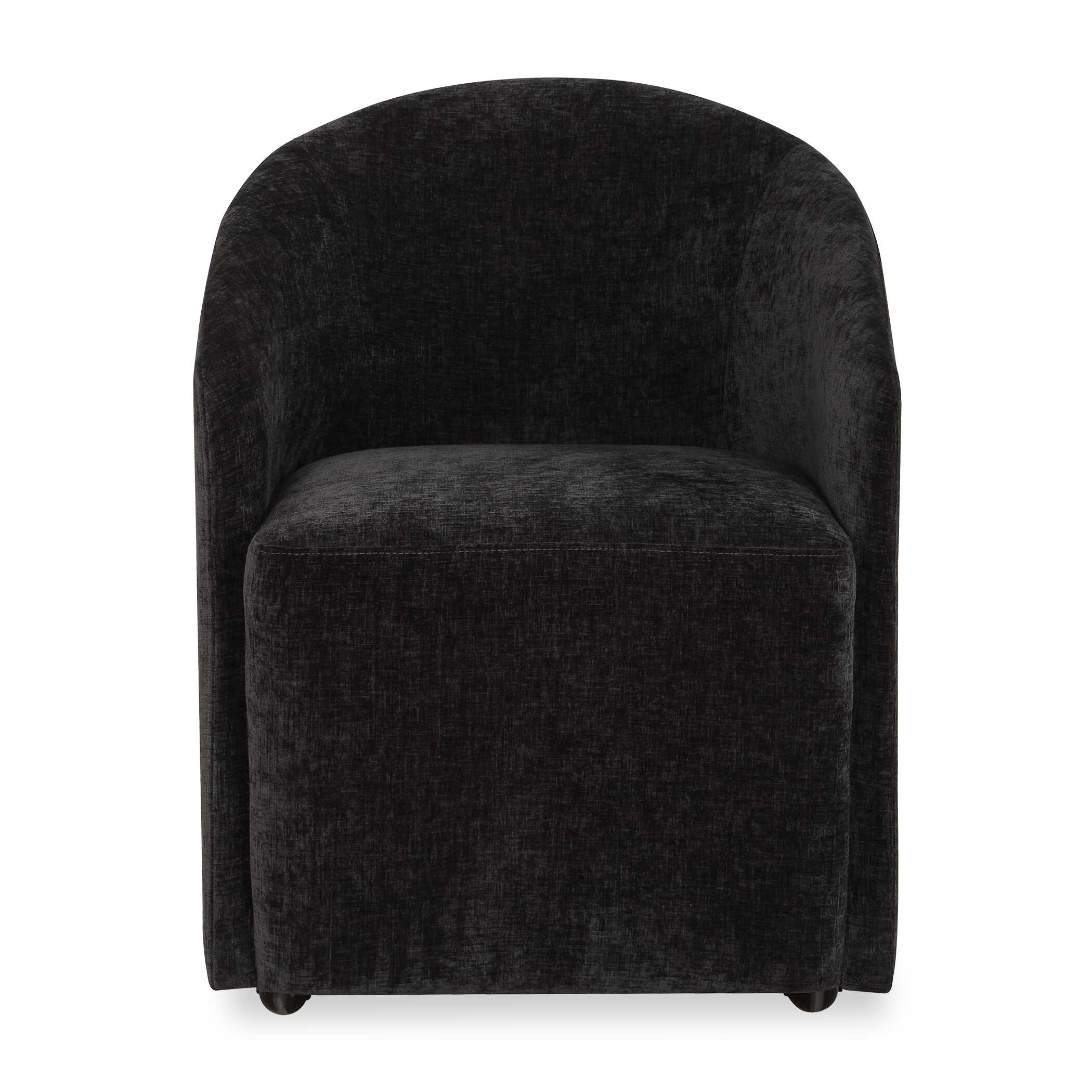 Uttermost Harbor Charcoal Dining Chair